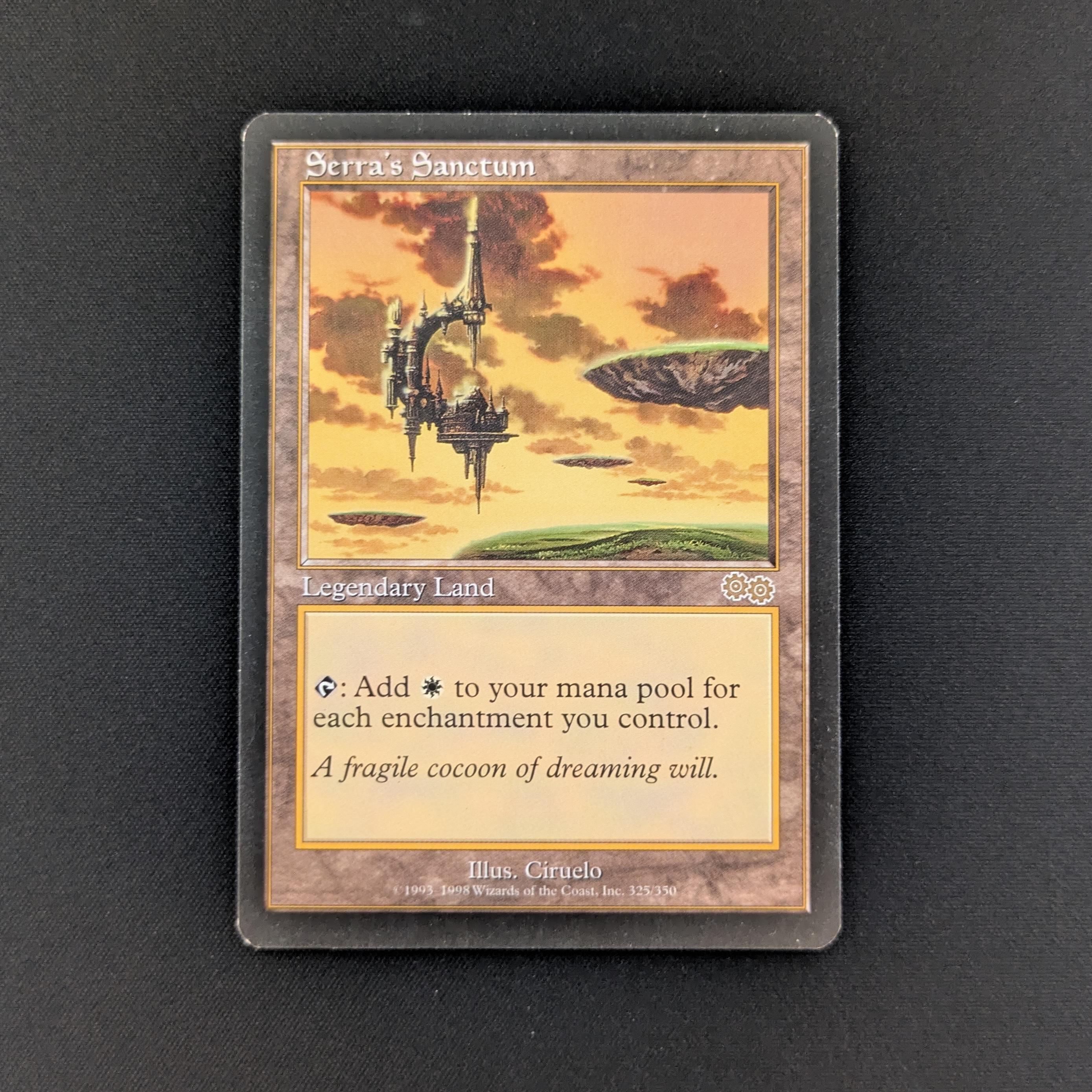 MTG Singles - Serra's Sanctum - Urza's Saga - English - EX - 27855