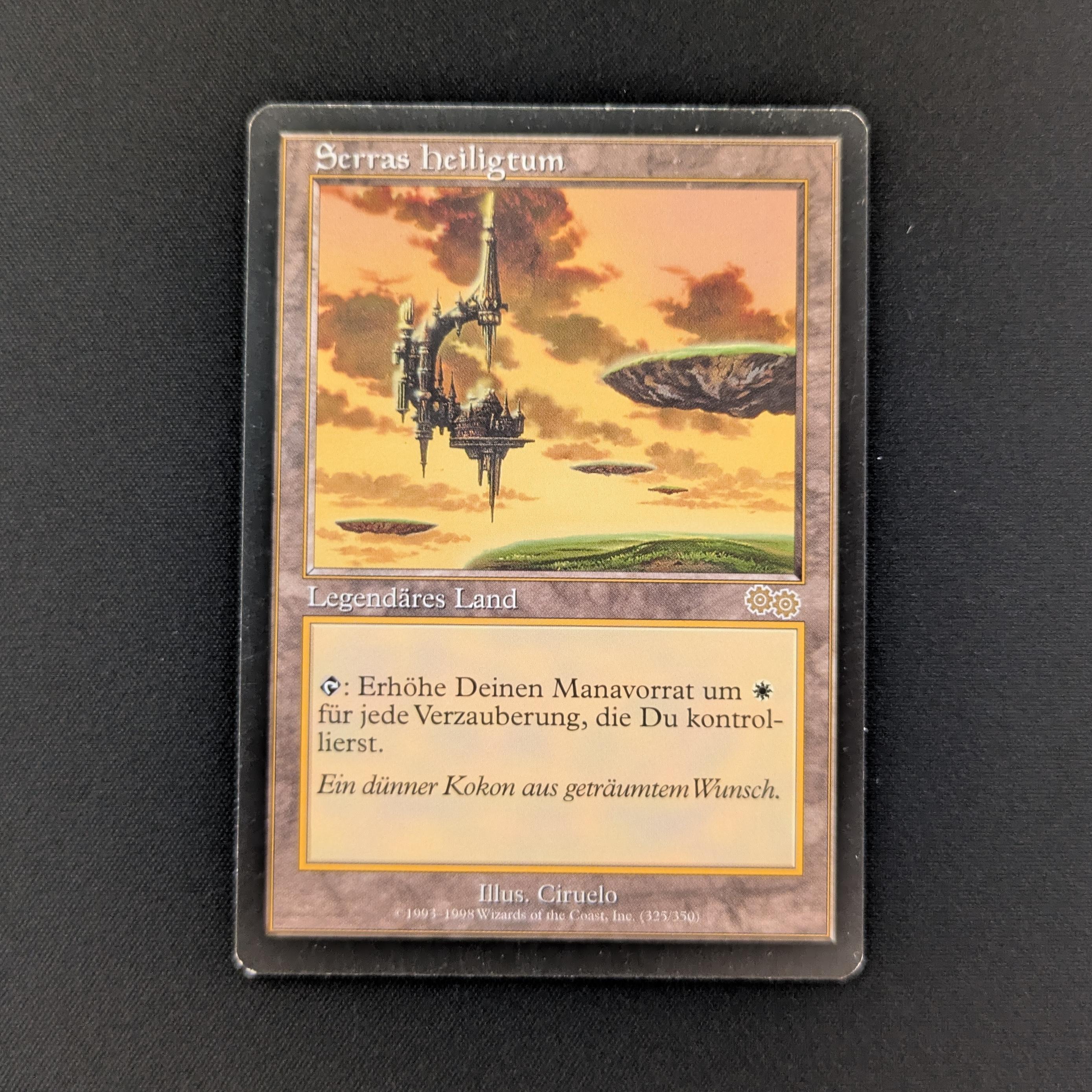 MTG Singles - Serra's Sanctum - Urza's Saga - German - GD - 27862