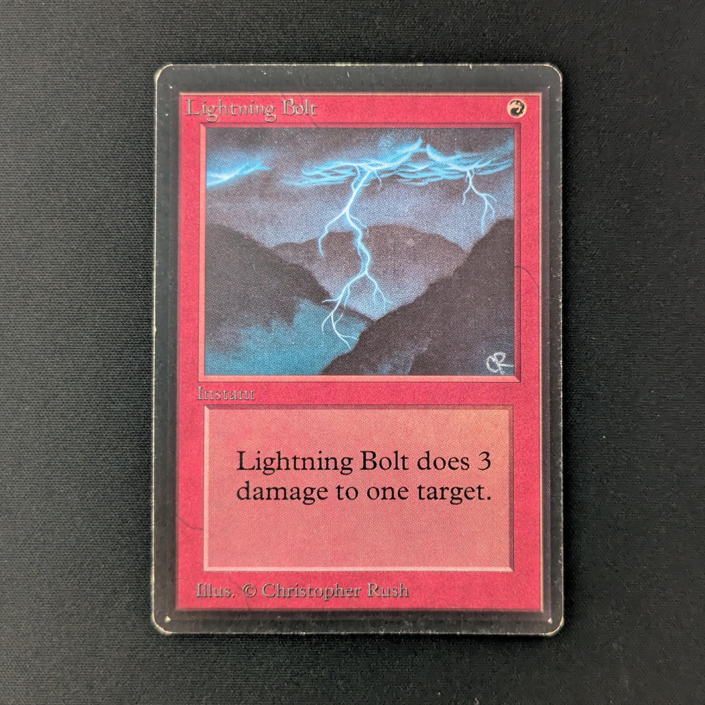 MTG Singles - Lightning Bolt - Beta - GD - 27880