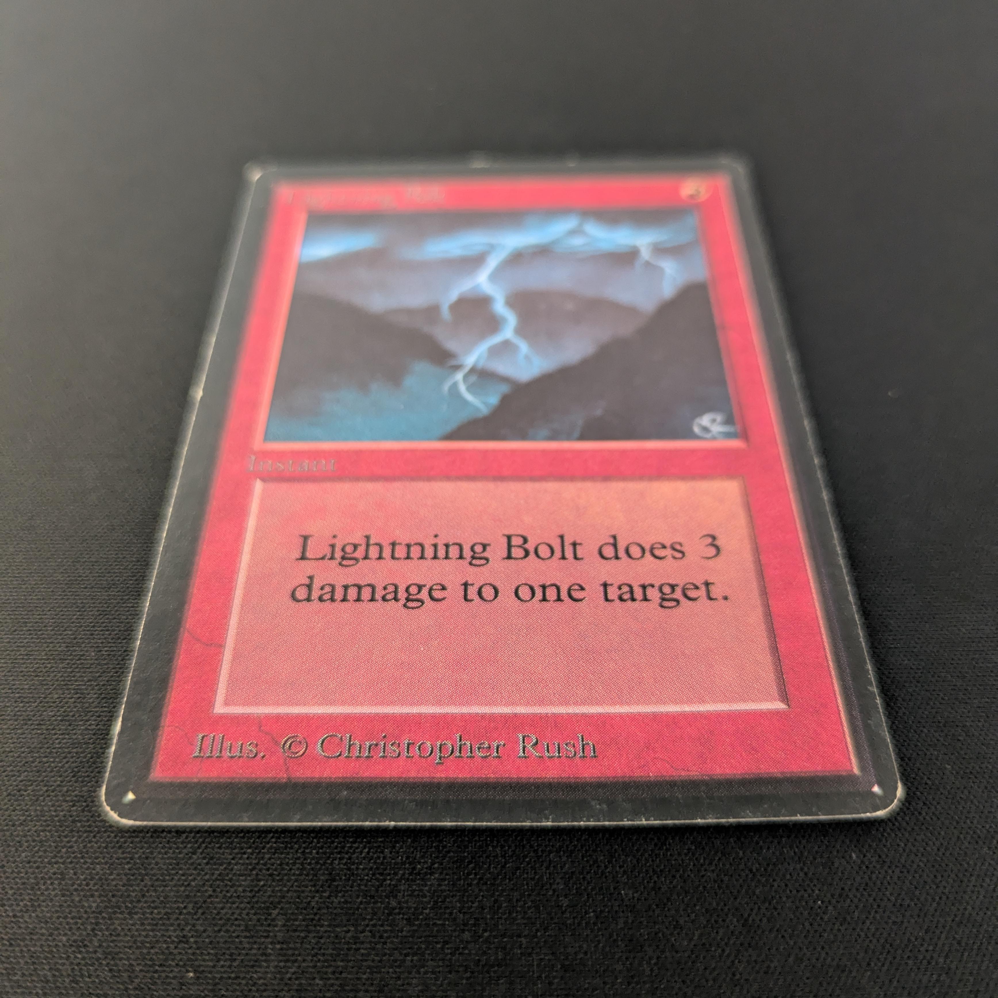 MTG Singles - Lightning Bolt - Beta - 