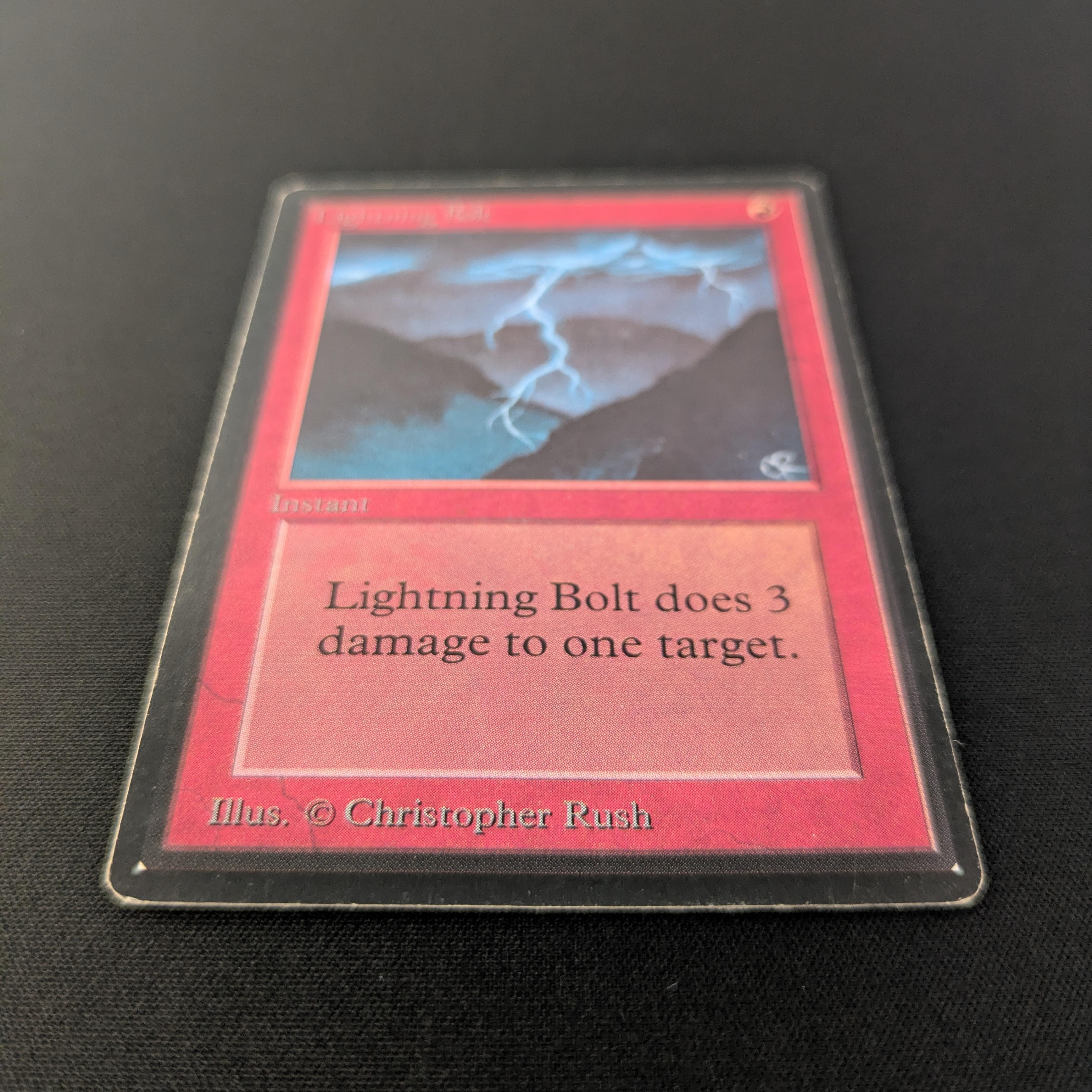 MTG Singles - Lightning Bolt - Beta - 