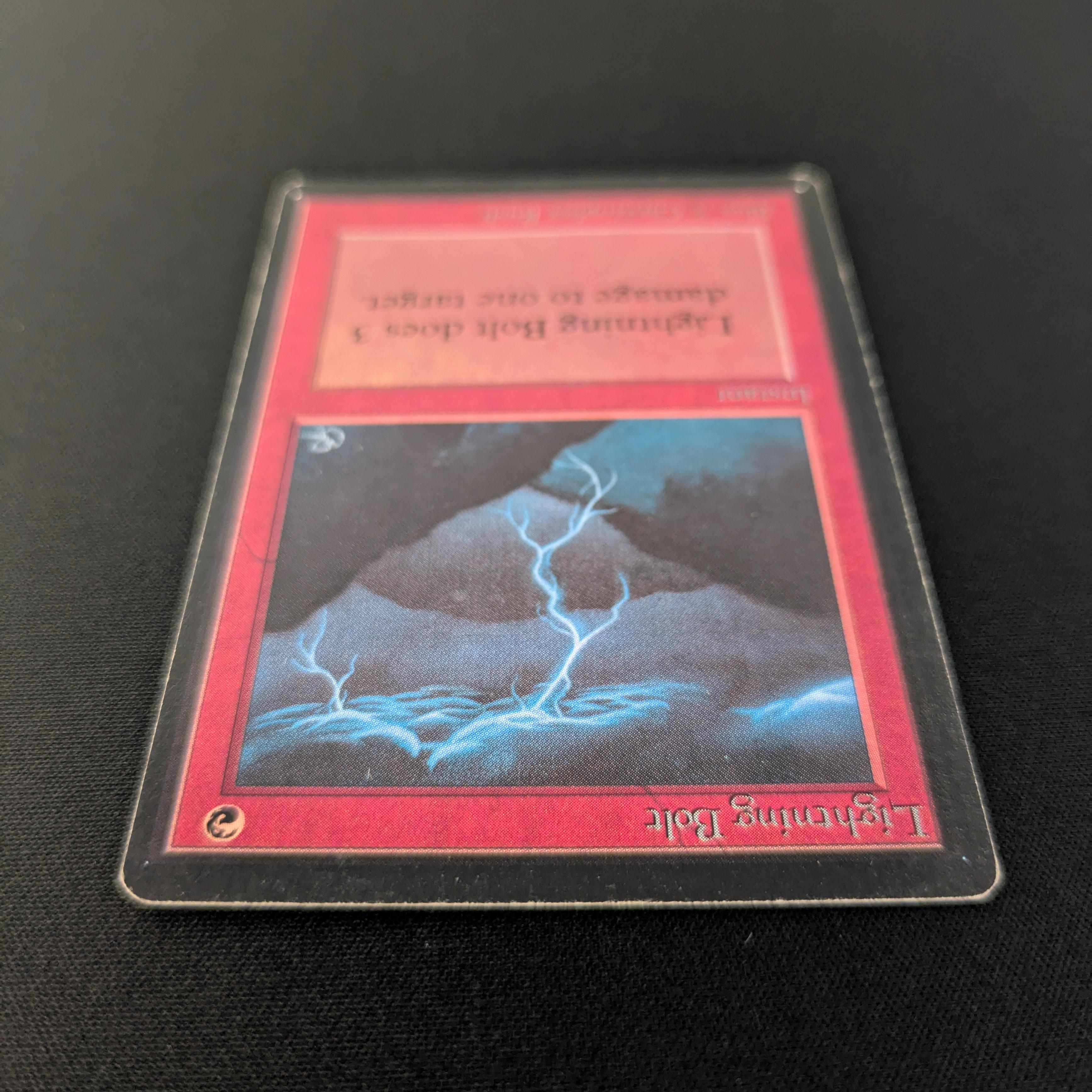 MTG Singles - Lightning Bolt - Beta - 