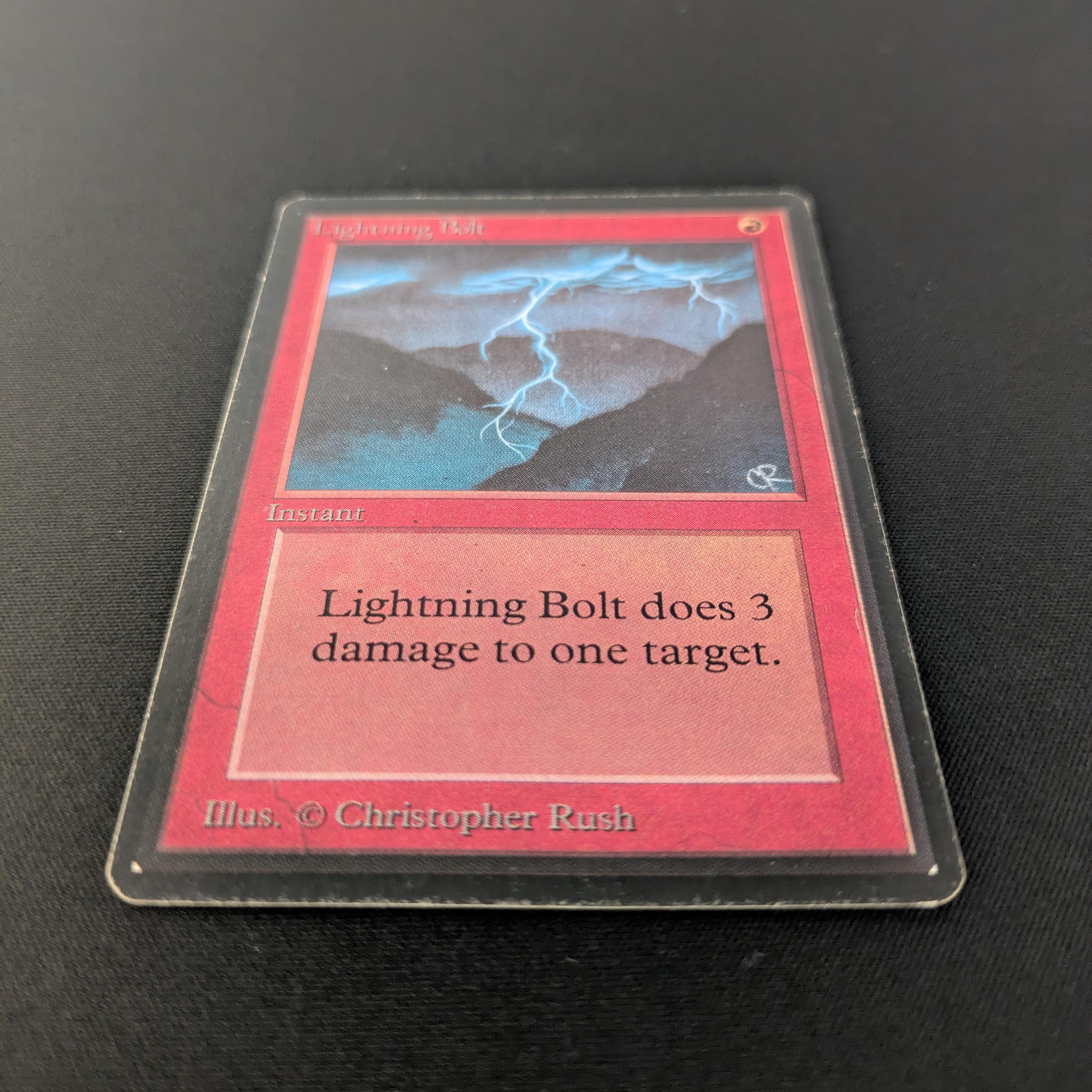 MTG Singles - Lightning Bolt - Beta - 