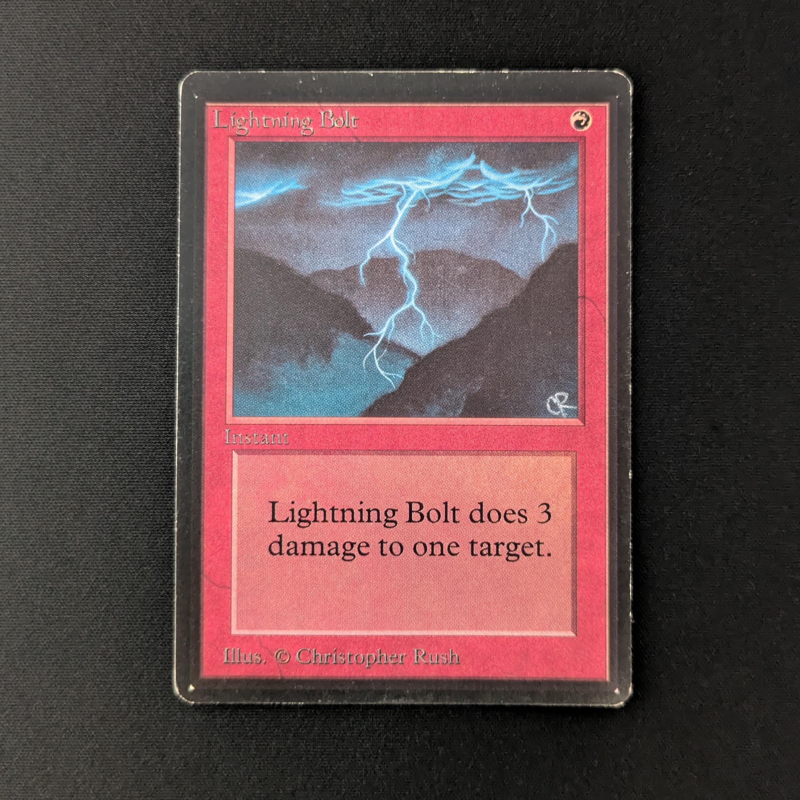 MTG Singles - Lightning Bolt - Beta - LP - 27883