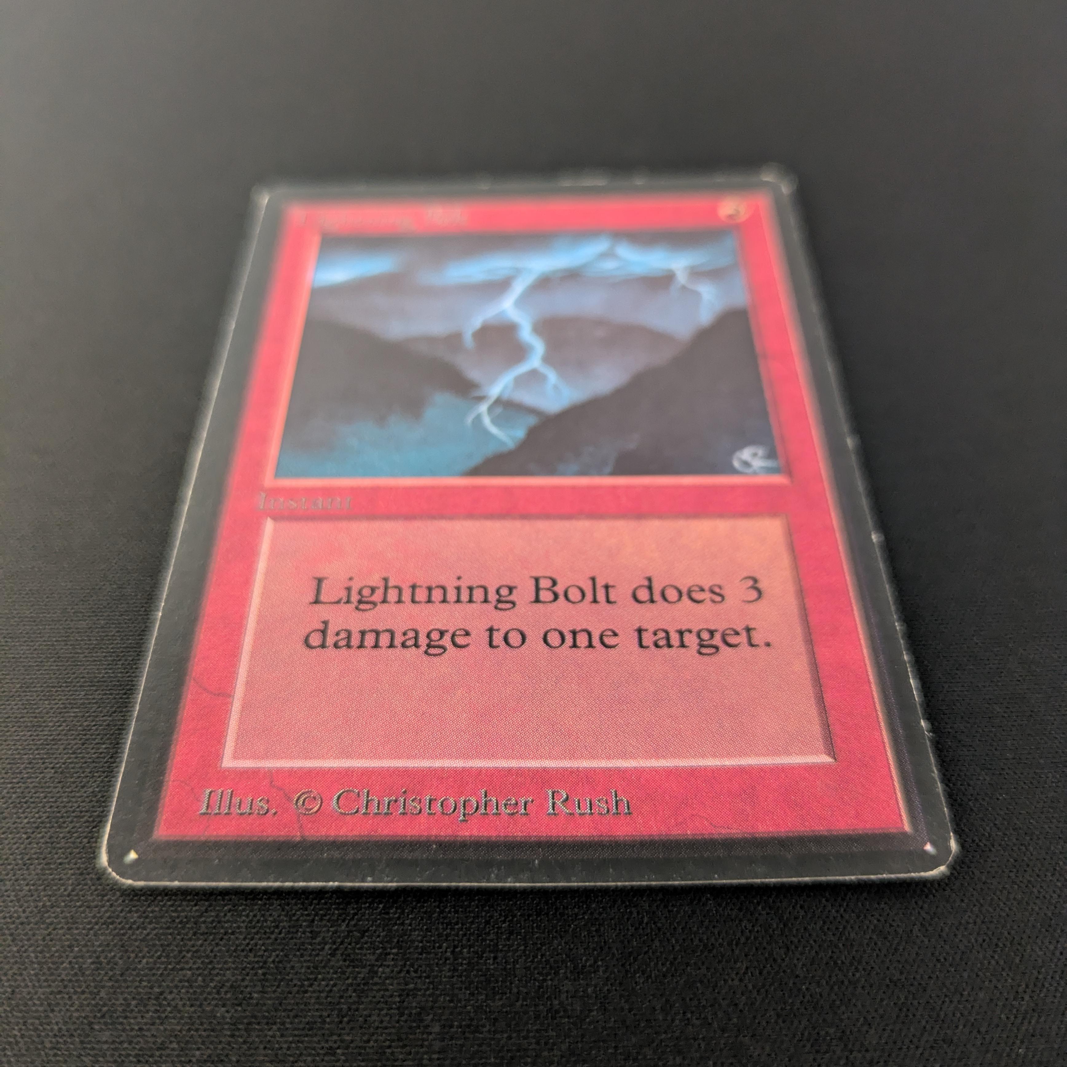 MTG Singles - Lightning Bolt - Beta - 