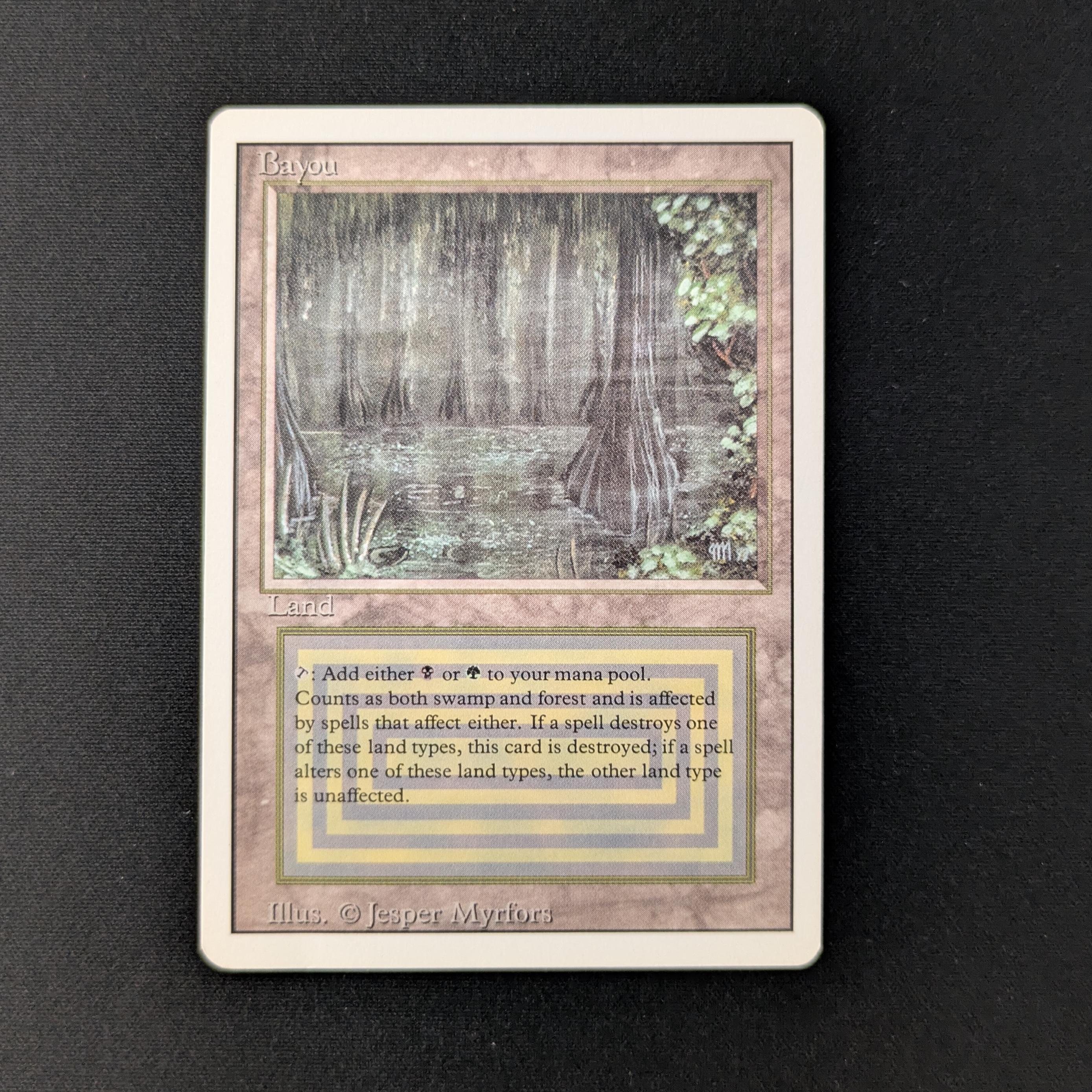 MTG Singles - Bayou - Revised - GD - DENT - 27896