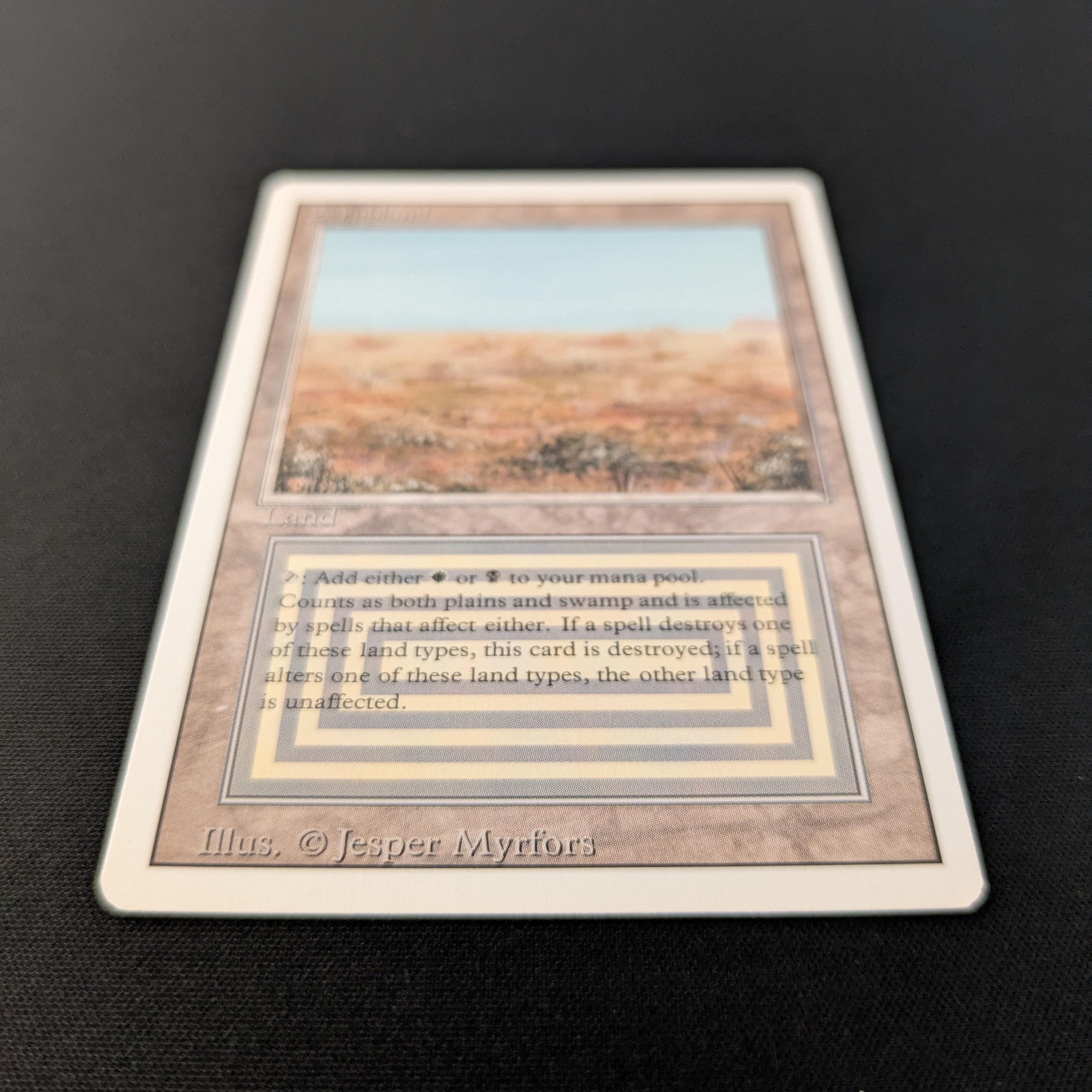 MTG Singles - Scrubland - Revised - 