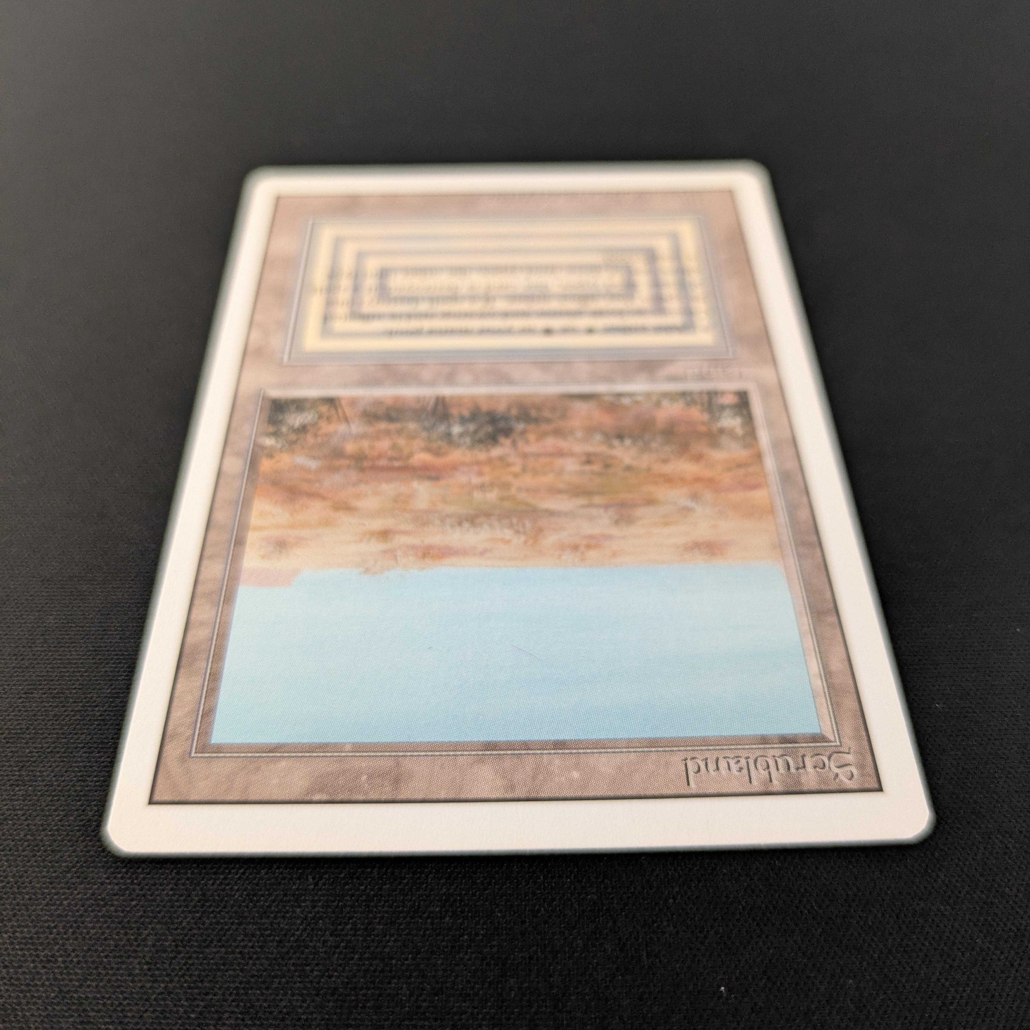 MTG Singles - Scrubland - Revised - 