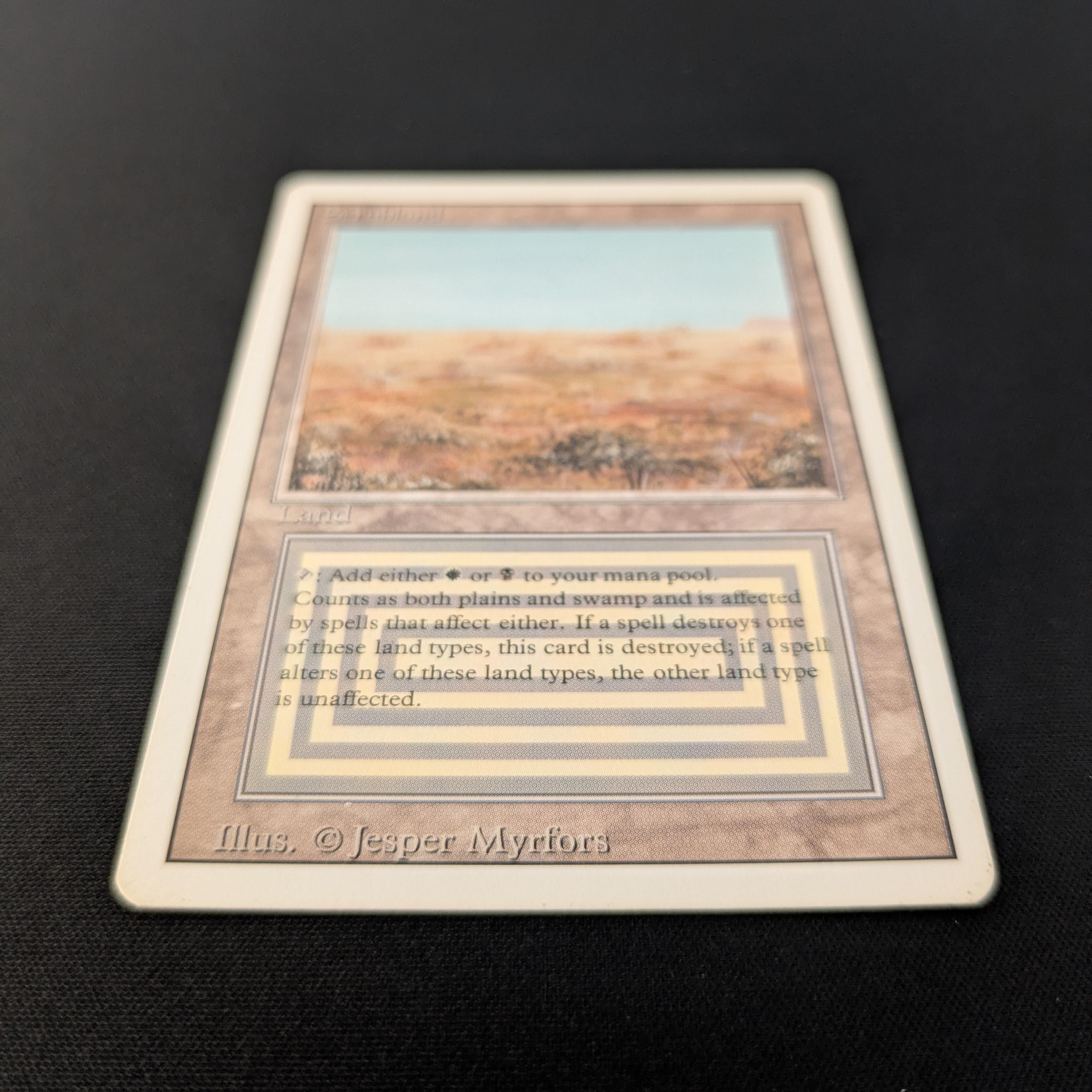 MTG Singles - Scrubland - Revised - 
