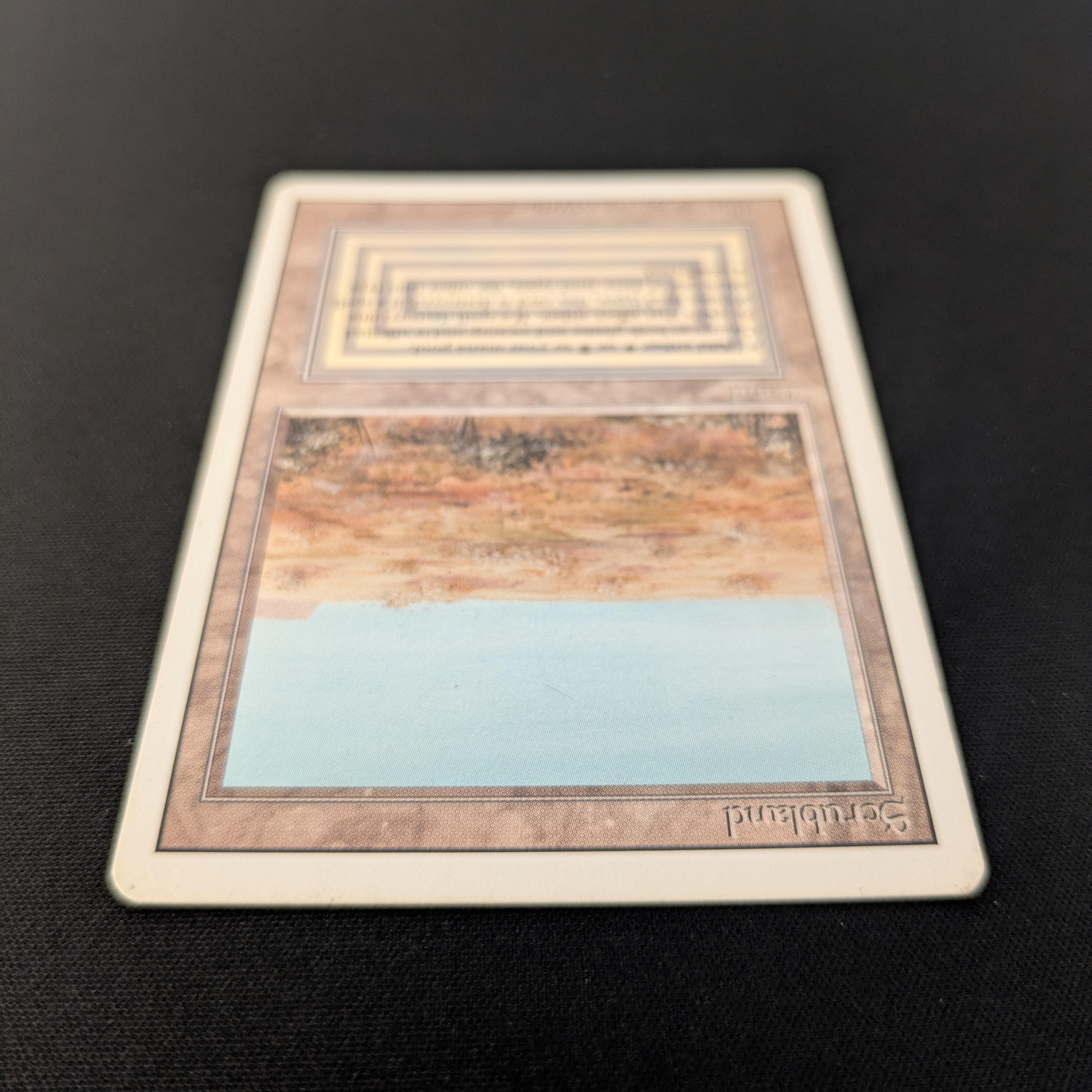 MTG Singles - Scrubland - Revised - 