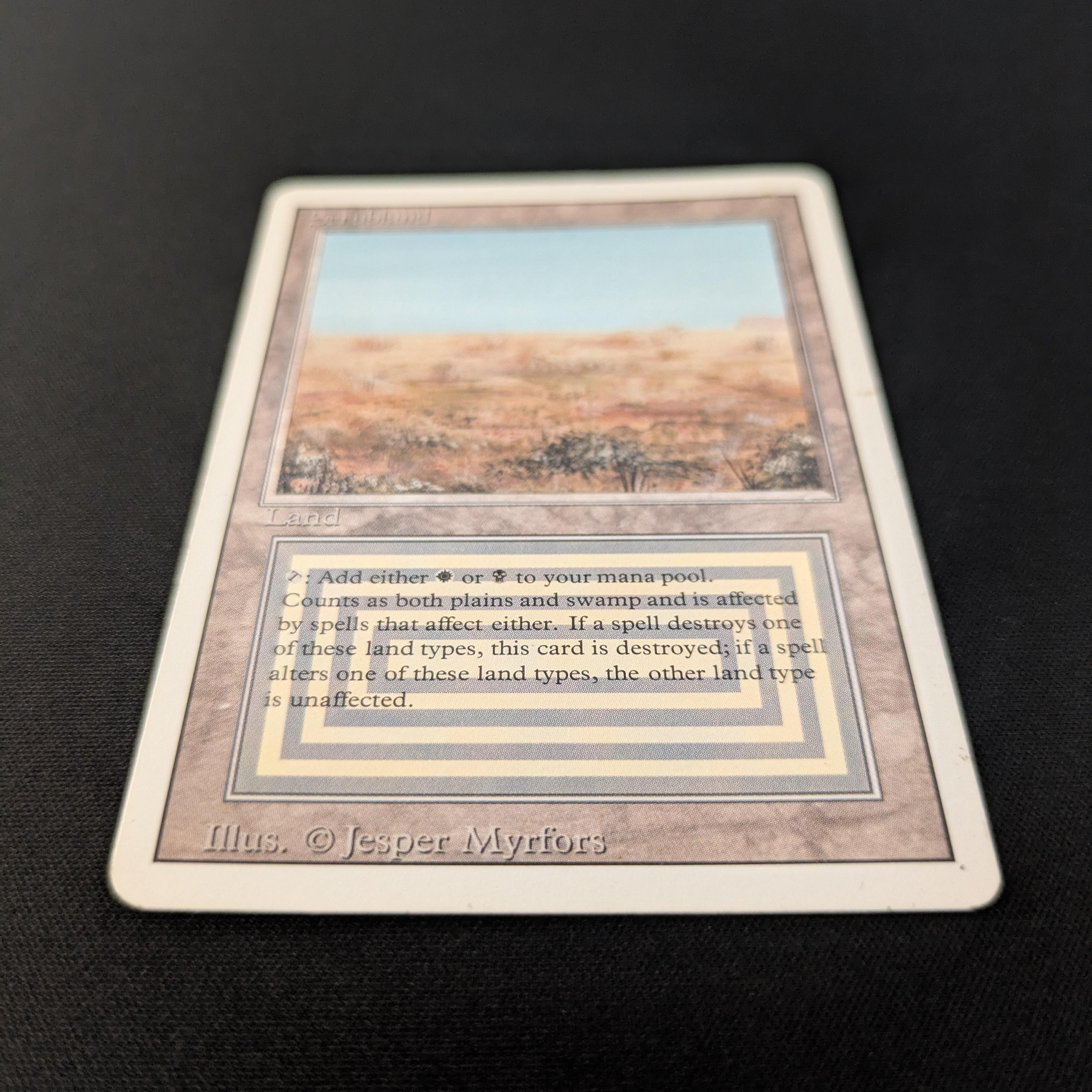 MTG Singles - Scrubland - Revised - 