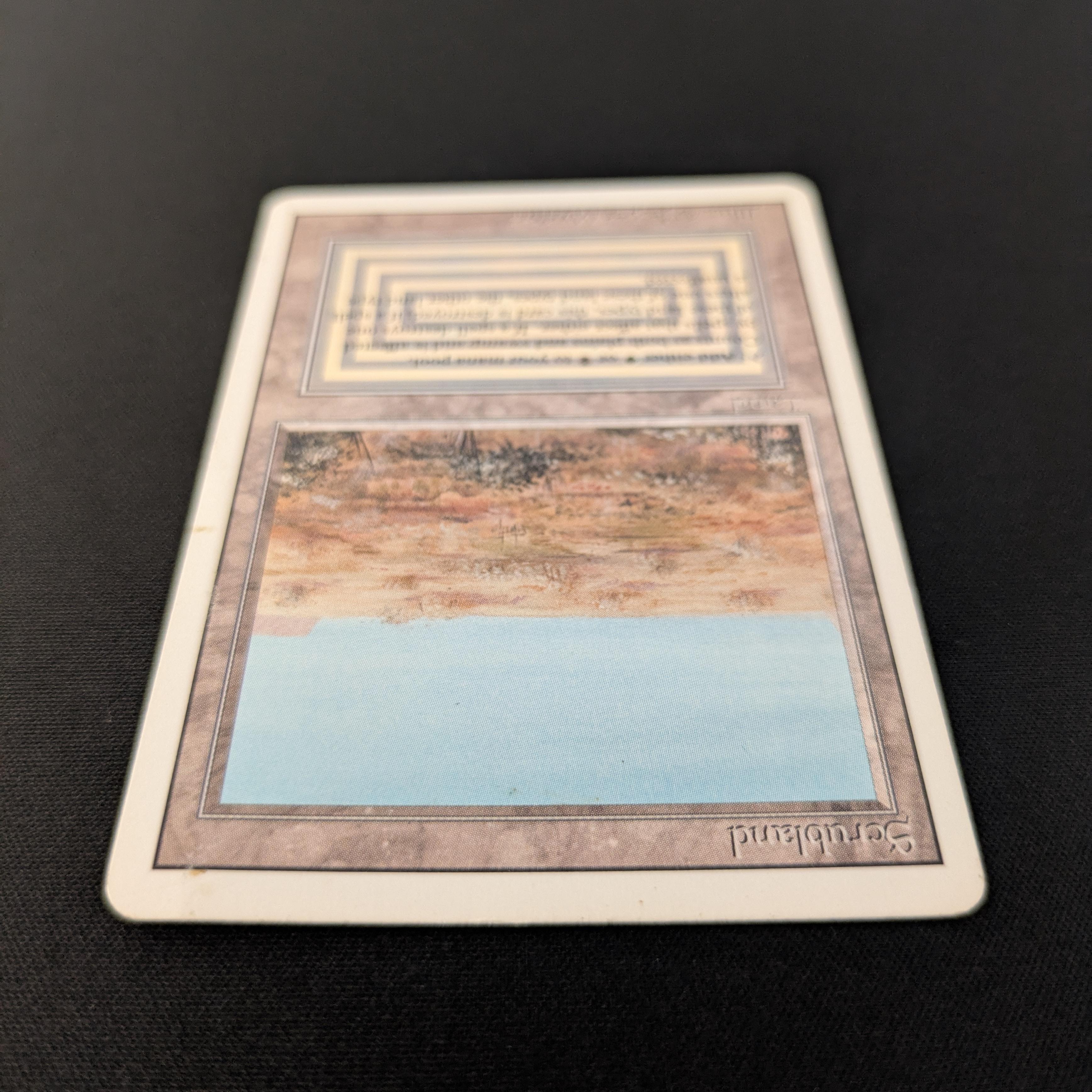 MTG Singles - Scrubland - Revised - 