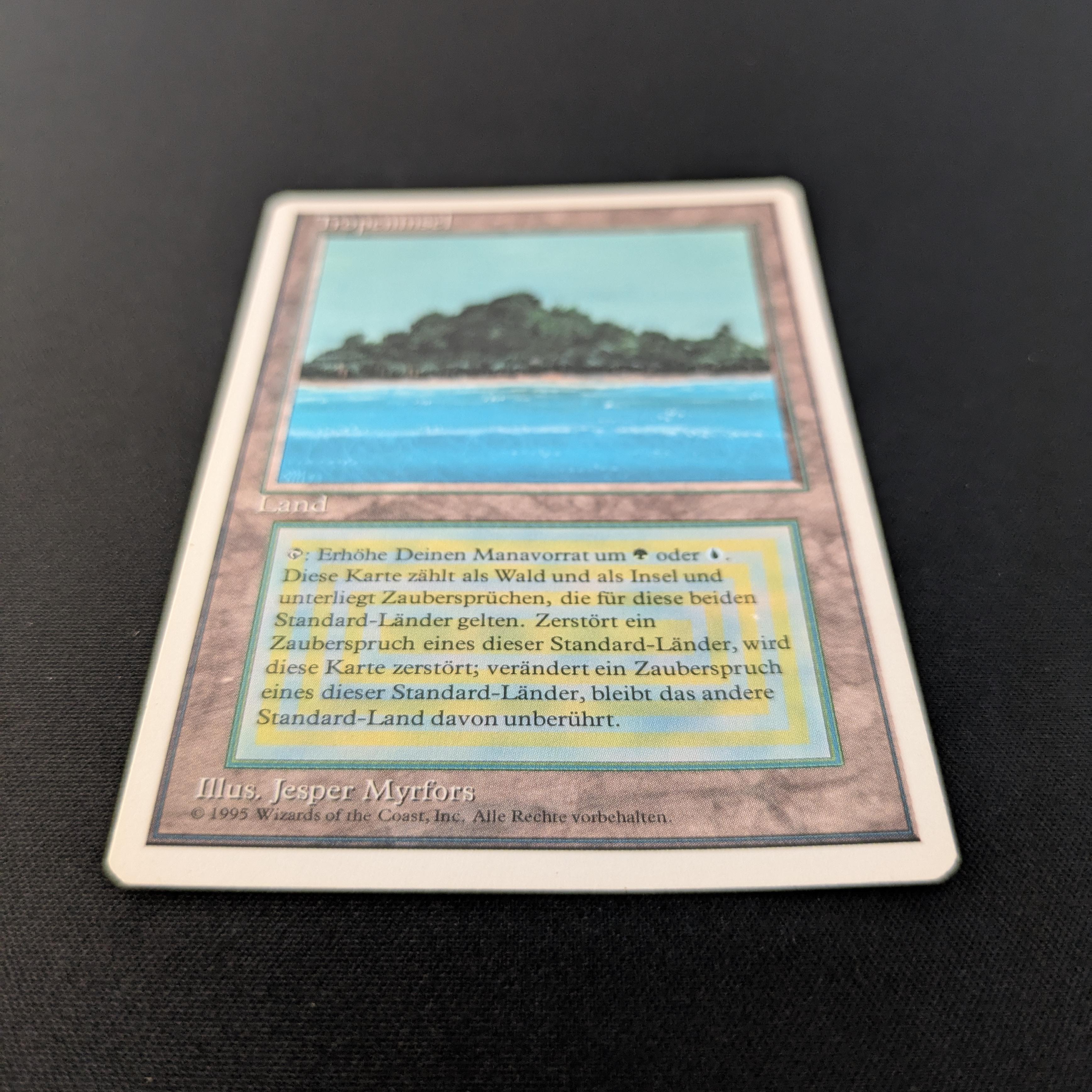 MTG Singles - Tropical Island - Foreign White Bordered - 