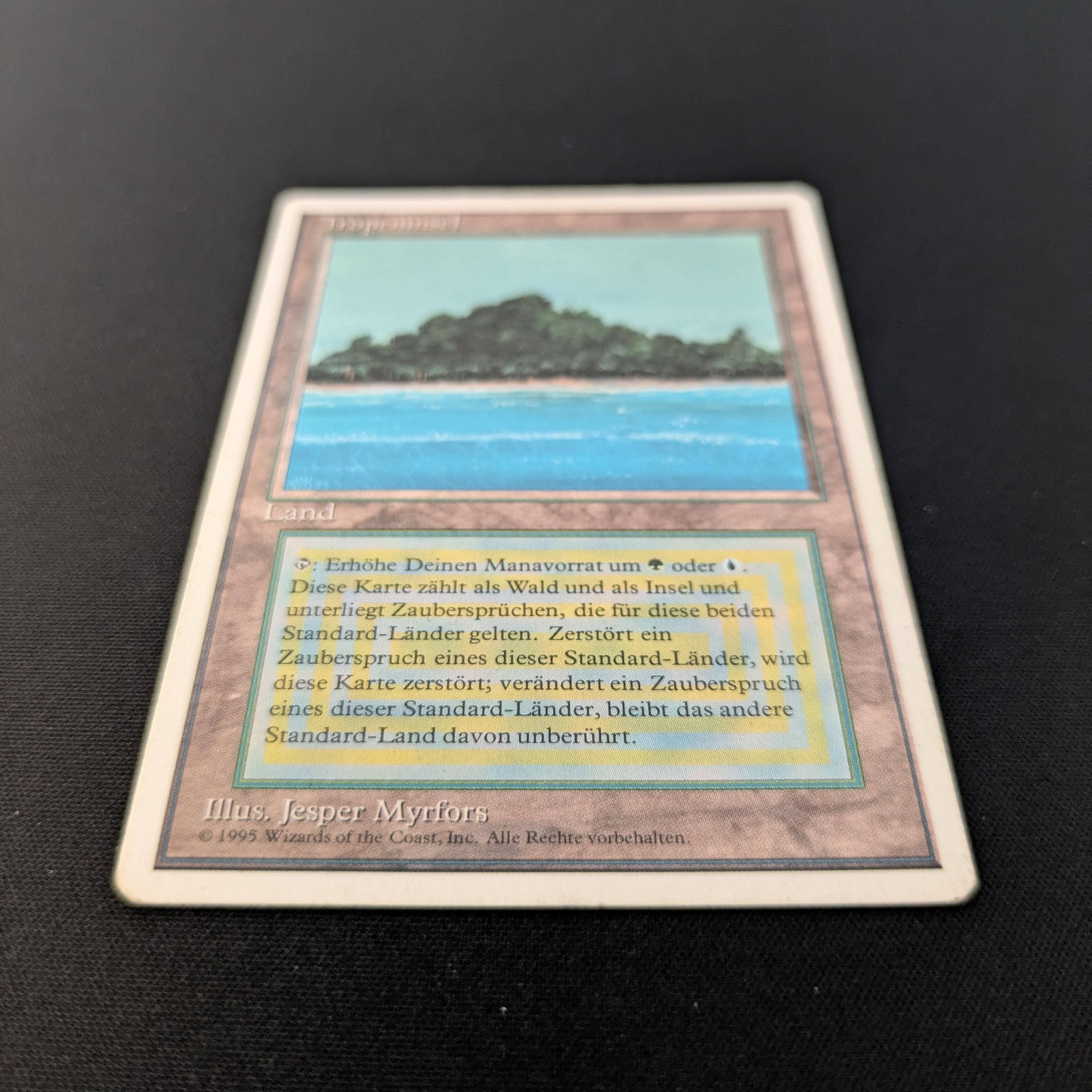 MTG Singles - Tropical Island - Foreign White Bordered - 
