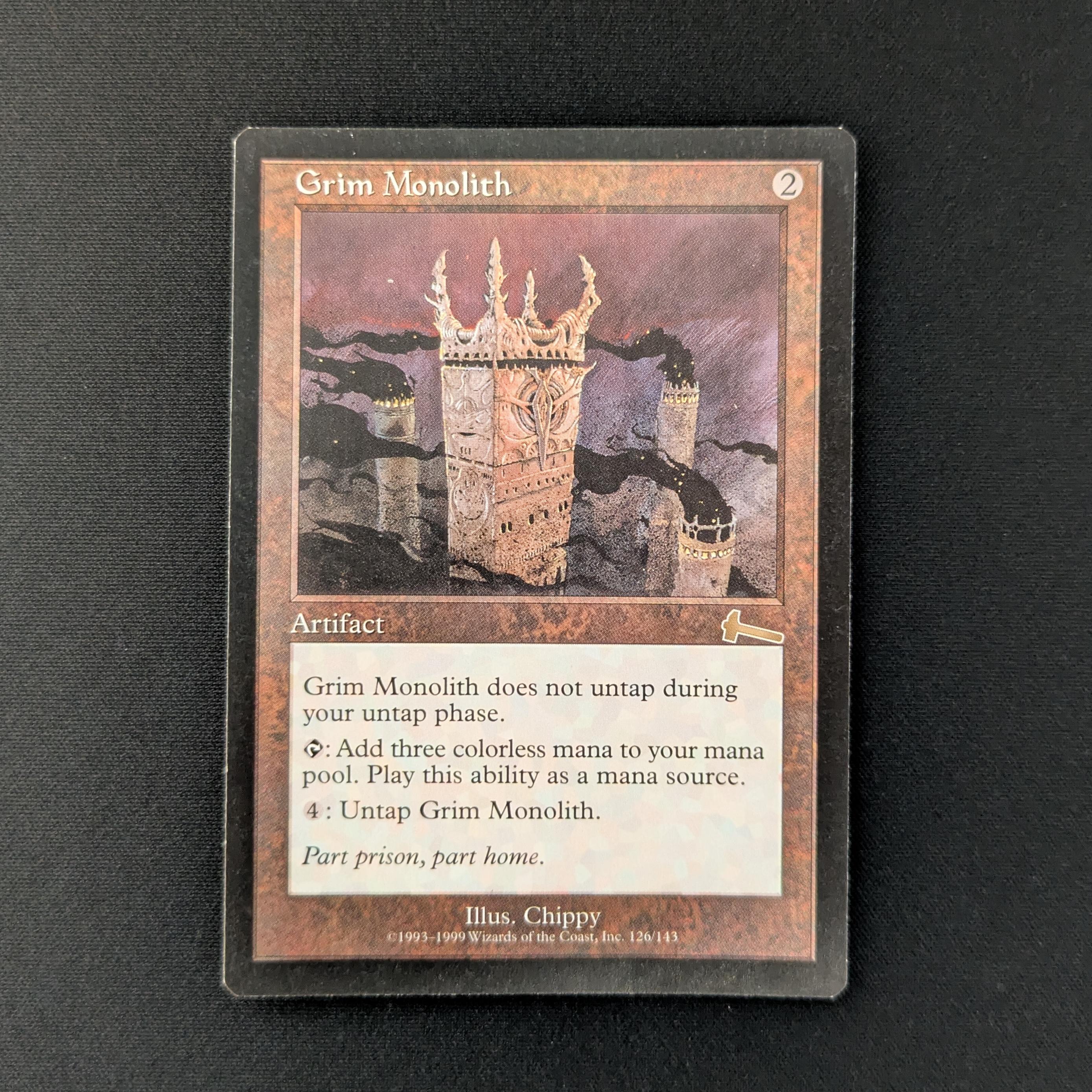 MTG Singles - Grim Monolith - Urza's Legacy - English - GD - 27939