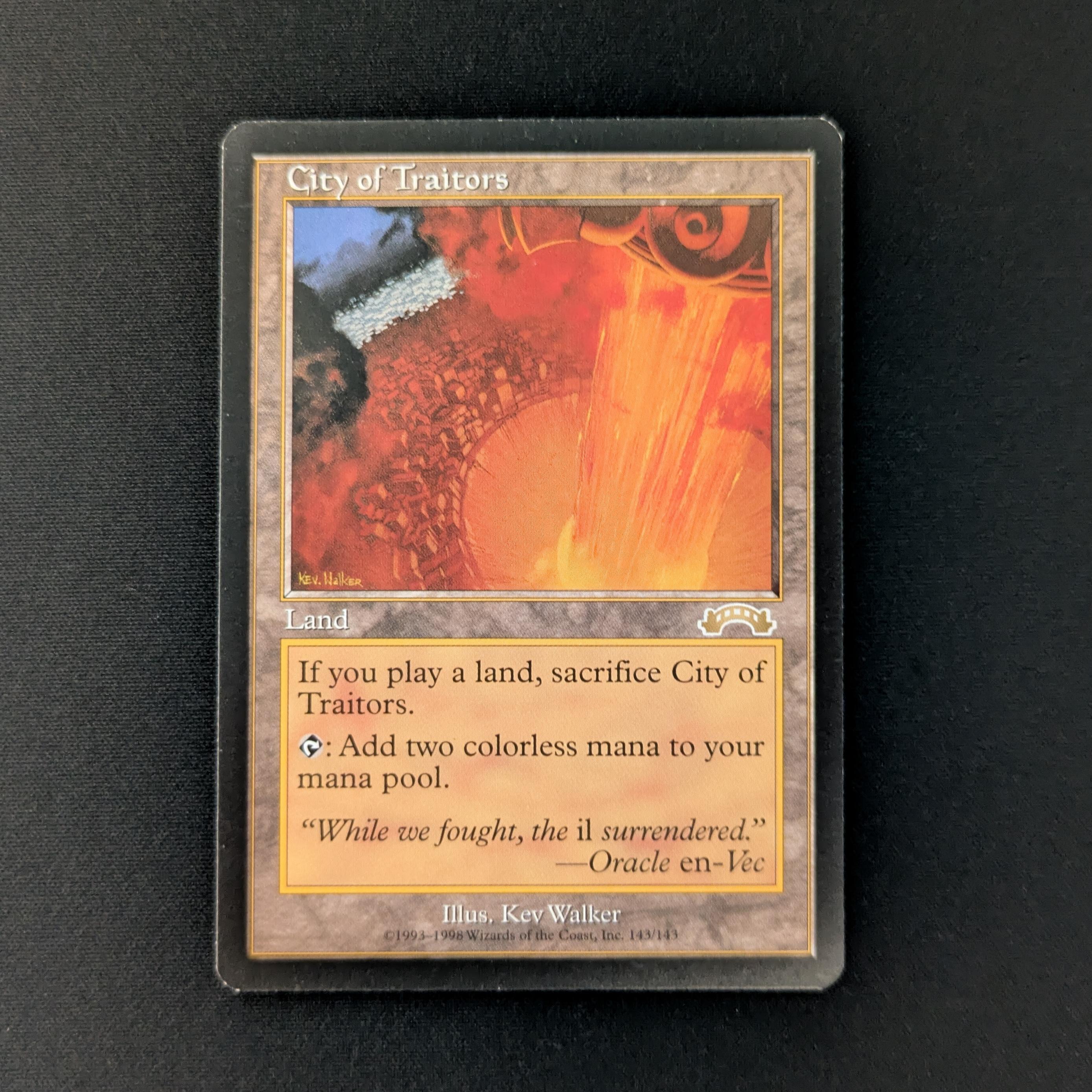 MTG Singles - City of Traitors - Exodus - English - NM - 27946