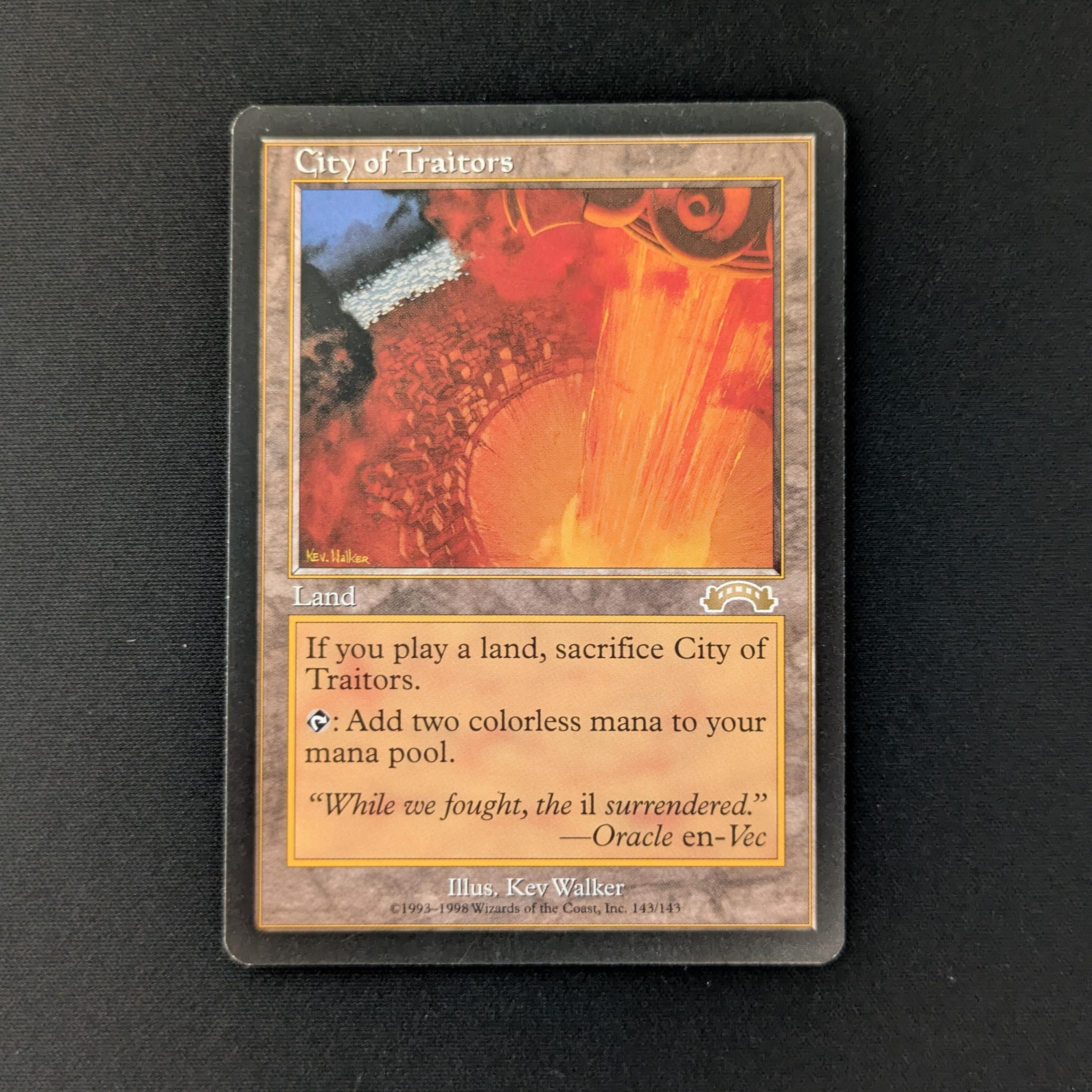 MTG Singles - City of Traitors - Exodus - English - NM - 27947