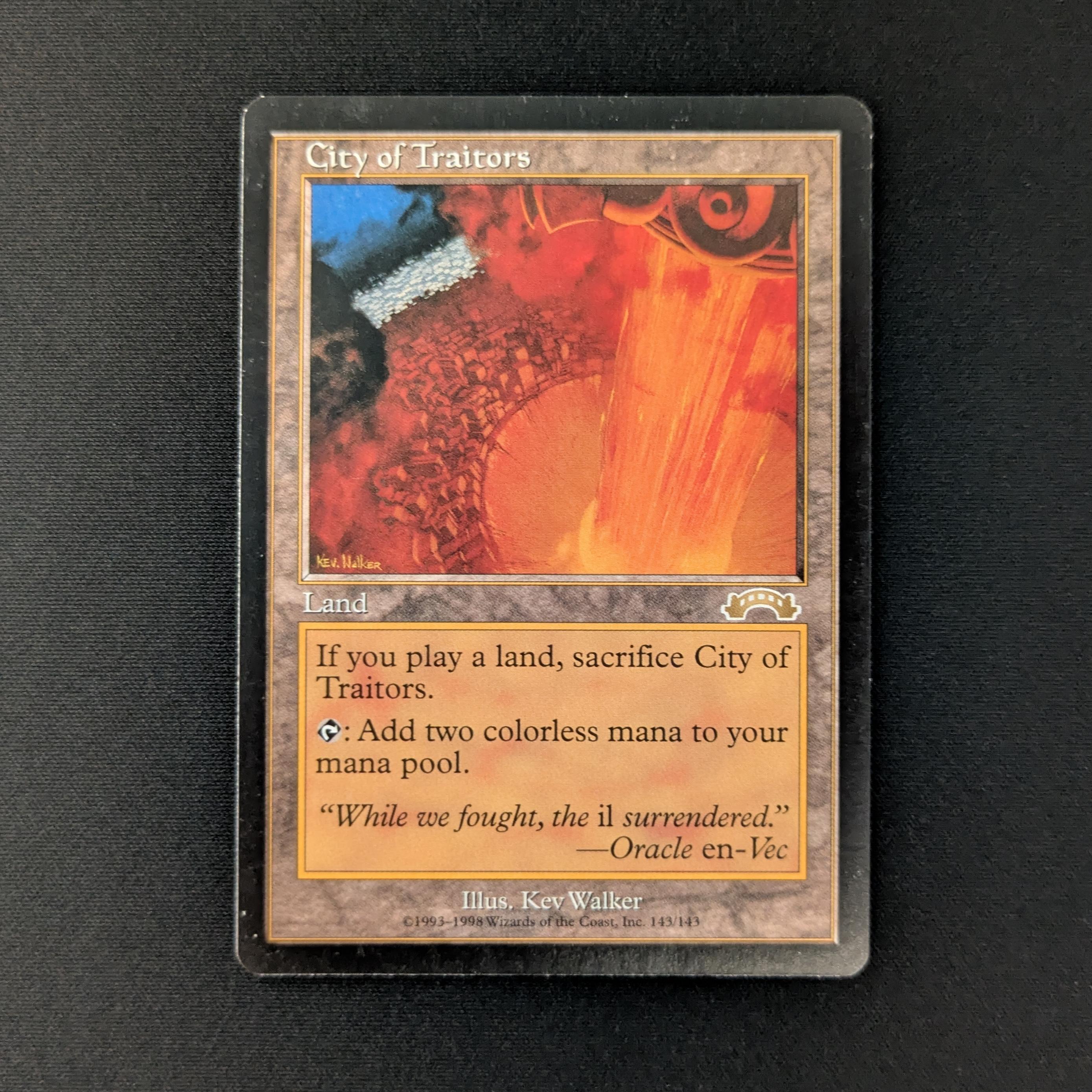 MTG Singles - City of Traitors - Exodus - English - NM - 27948