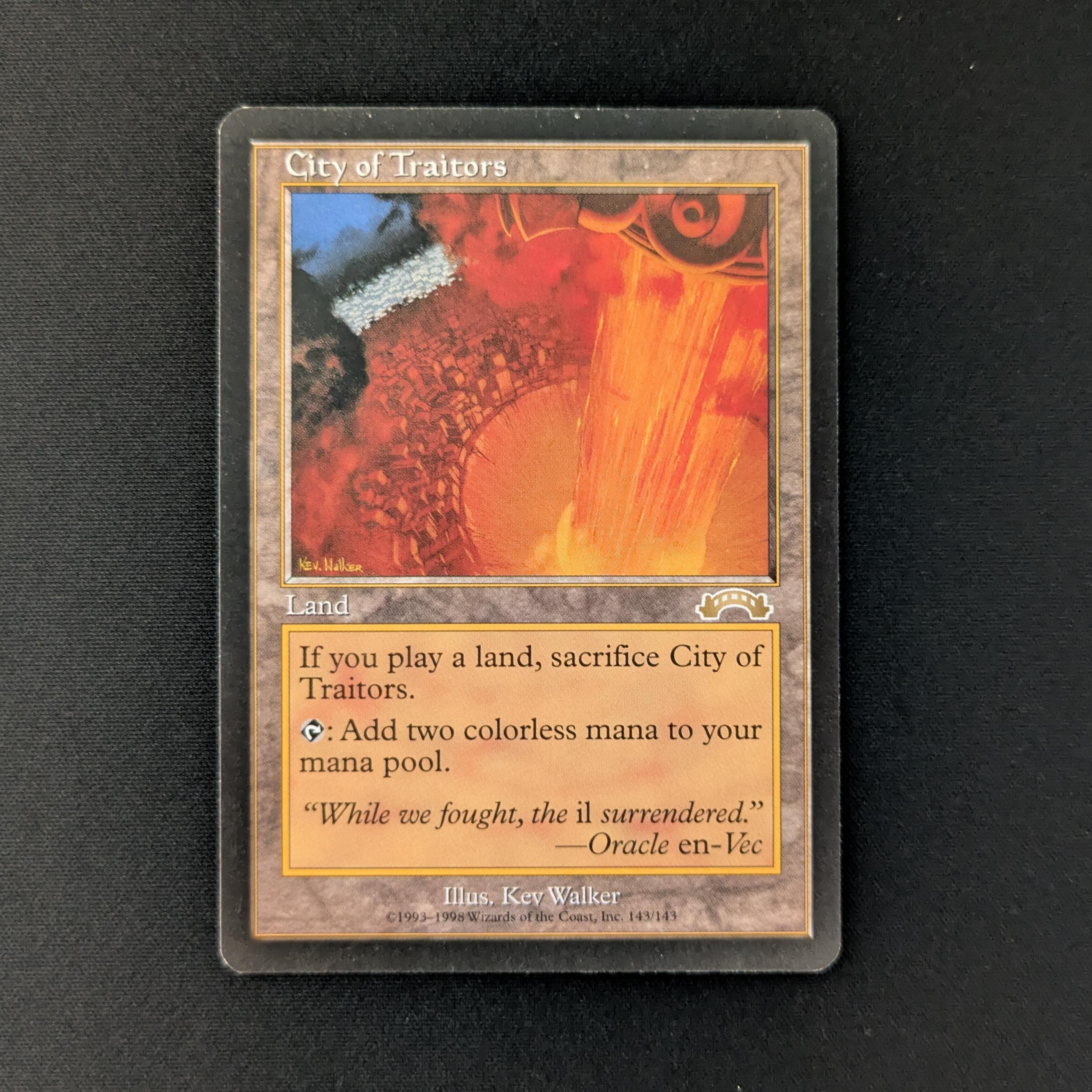 MTG Singles - City of Traitors - Exodus - English - GD - 27949