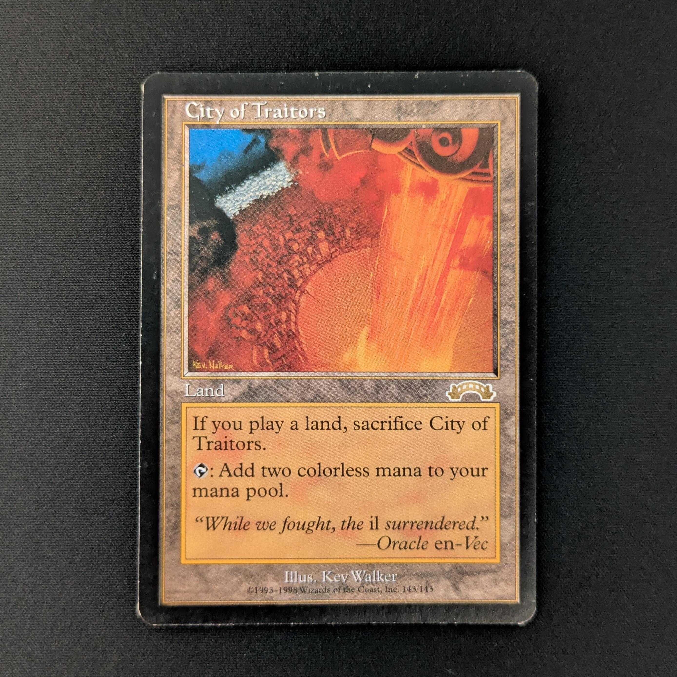 MTG Singles - City of Traitors - Exodus - English - GD - 27950