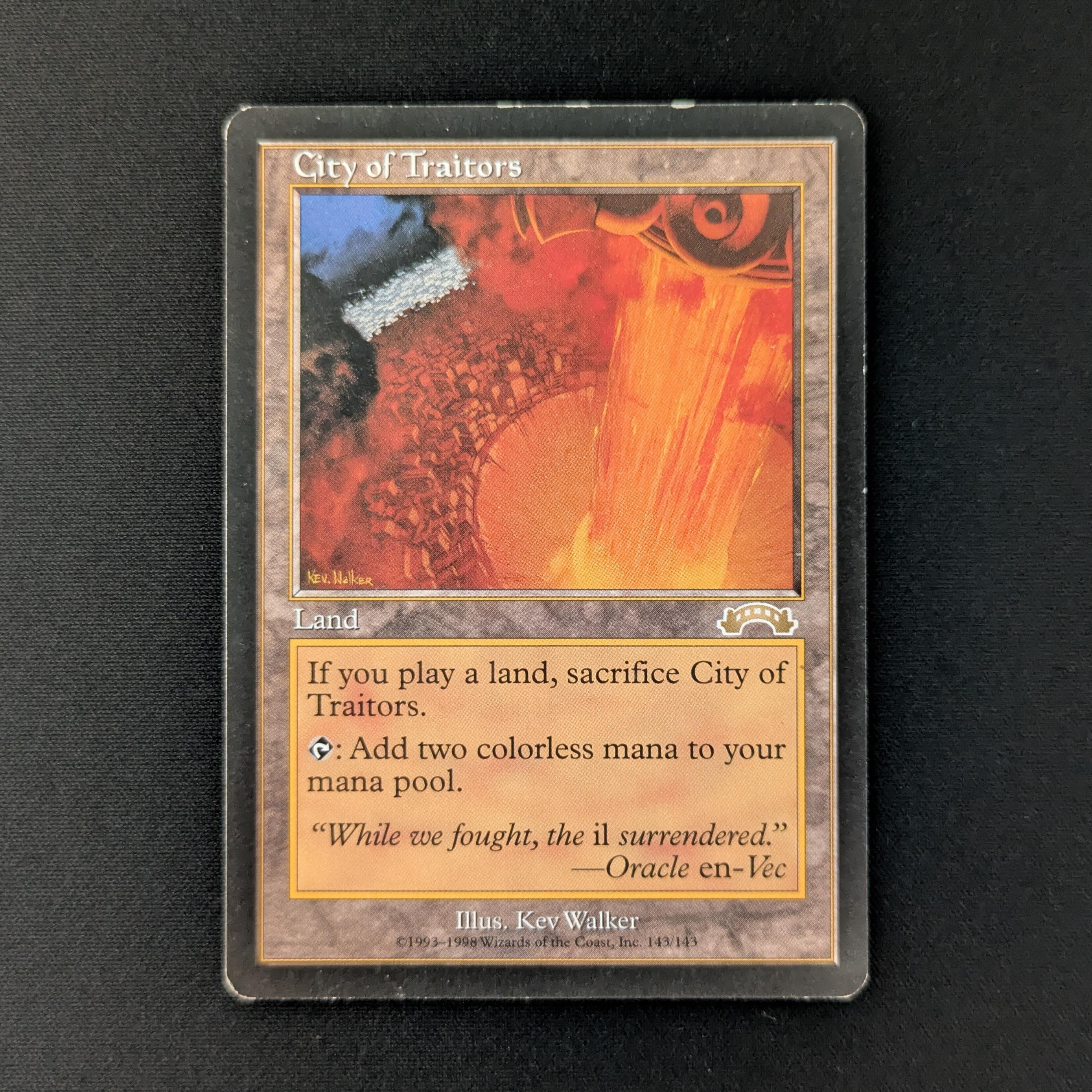 MTG Singles - City of Traitors - Exodus - English - LP - 27953