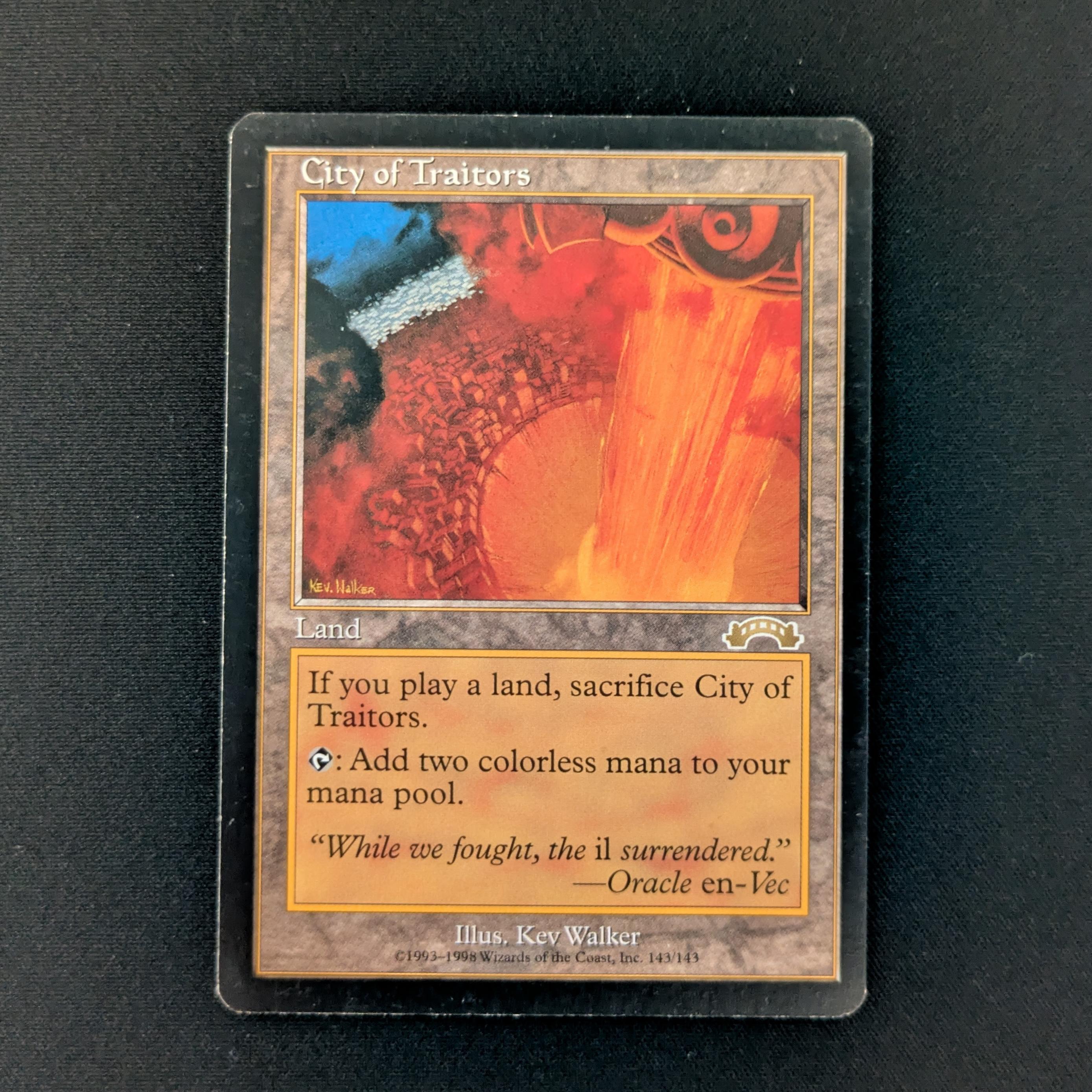 MTG Singles - City of Traitors - Exodus - English - GD - 27978