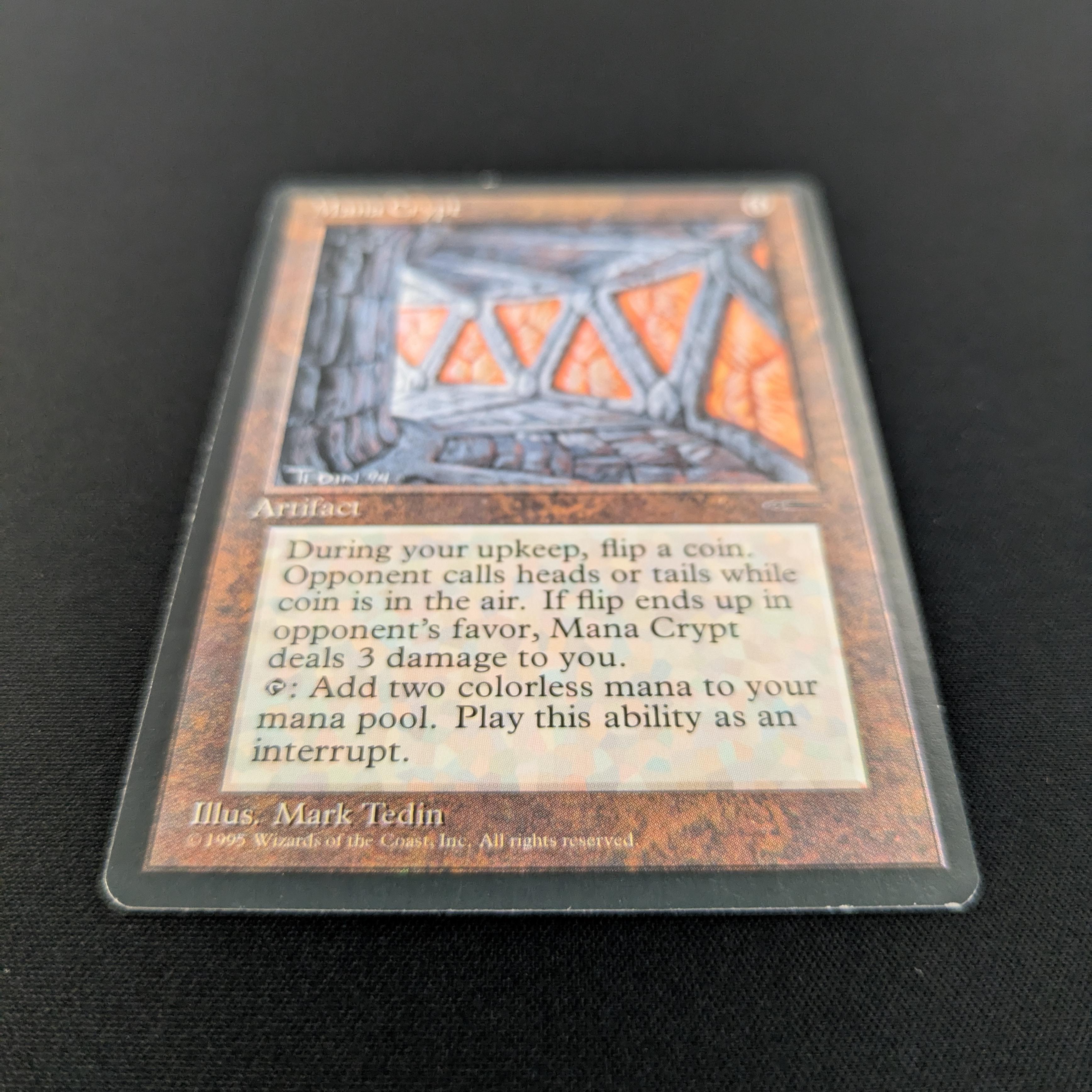 MTG Singles - Mana Crypt (Book Insert) - Harper Prism Promos - GD - 