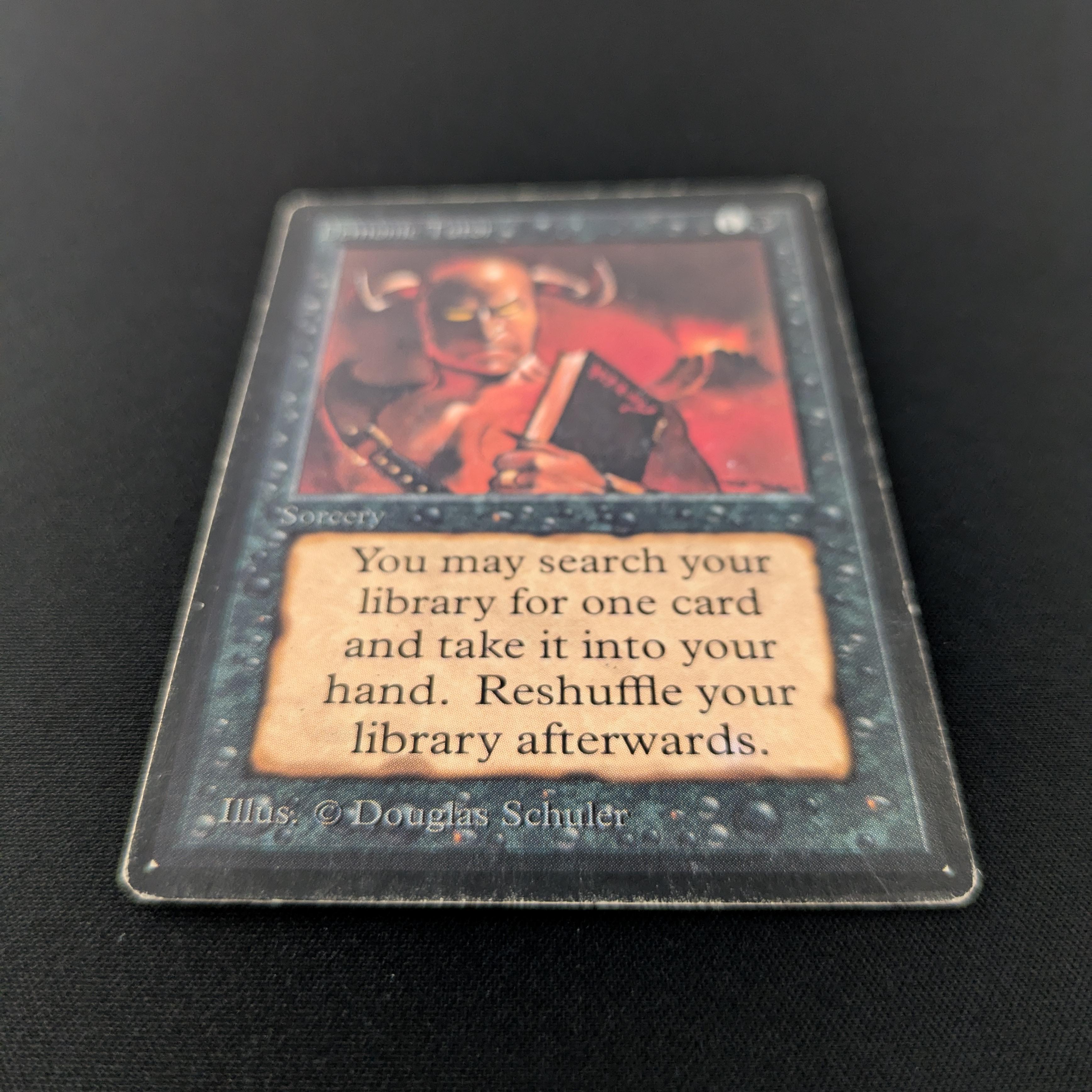 MTG Singles - Demonic Tutor - Beta - 