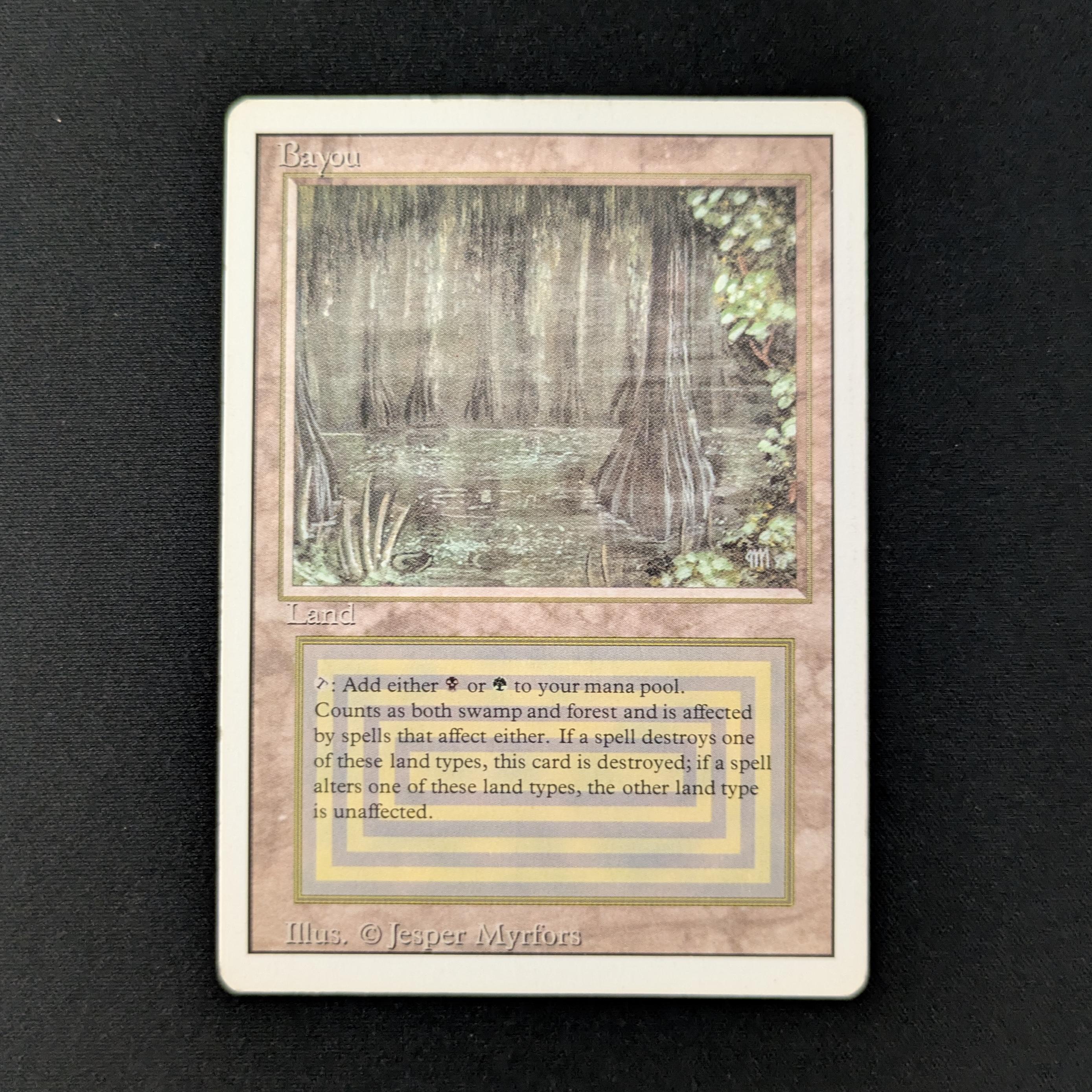 MTG Singles - Bayou - Revised - LP - 28127