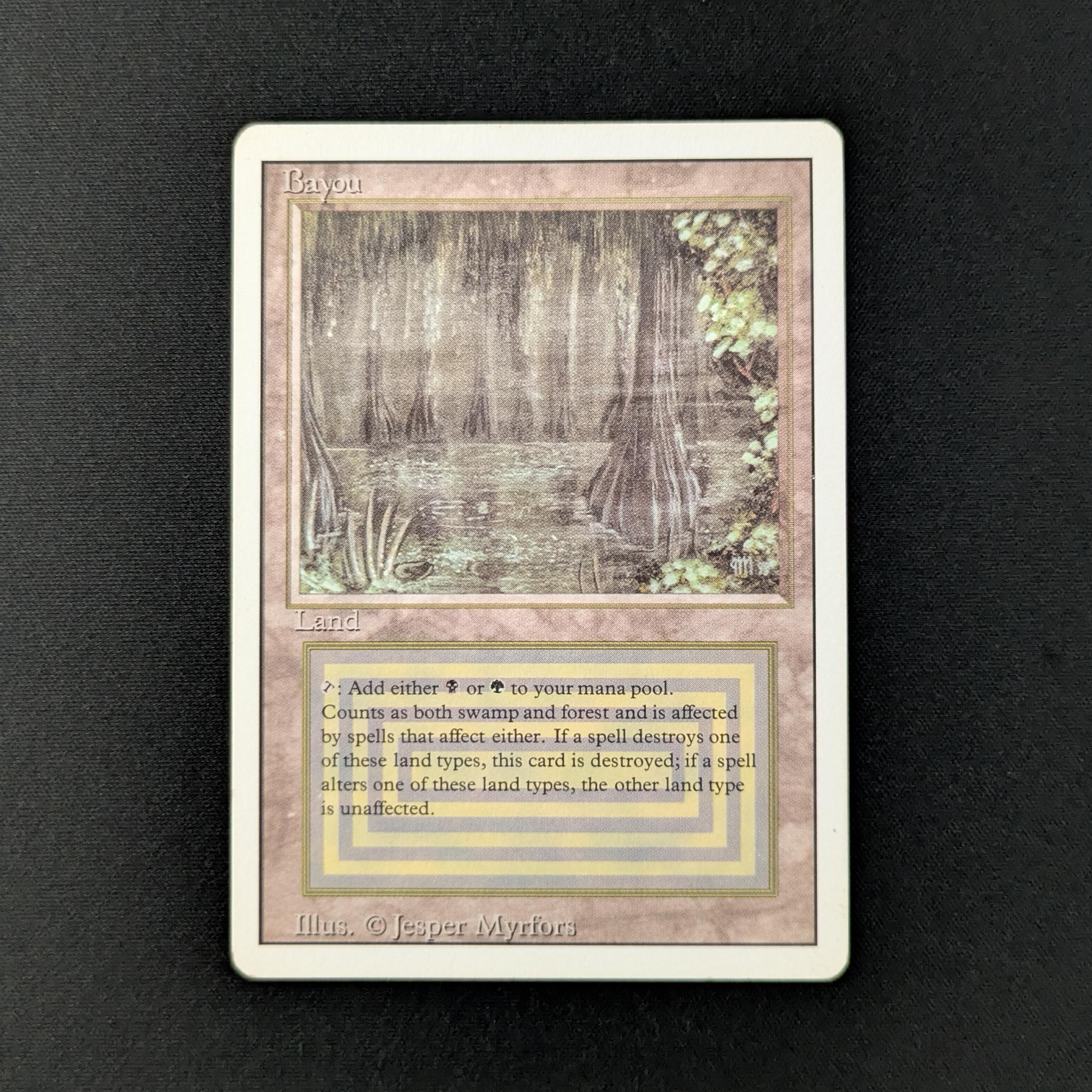 MTG Singles - Bayou - Revised - PL - INKED - 28128