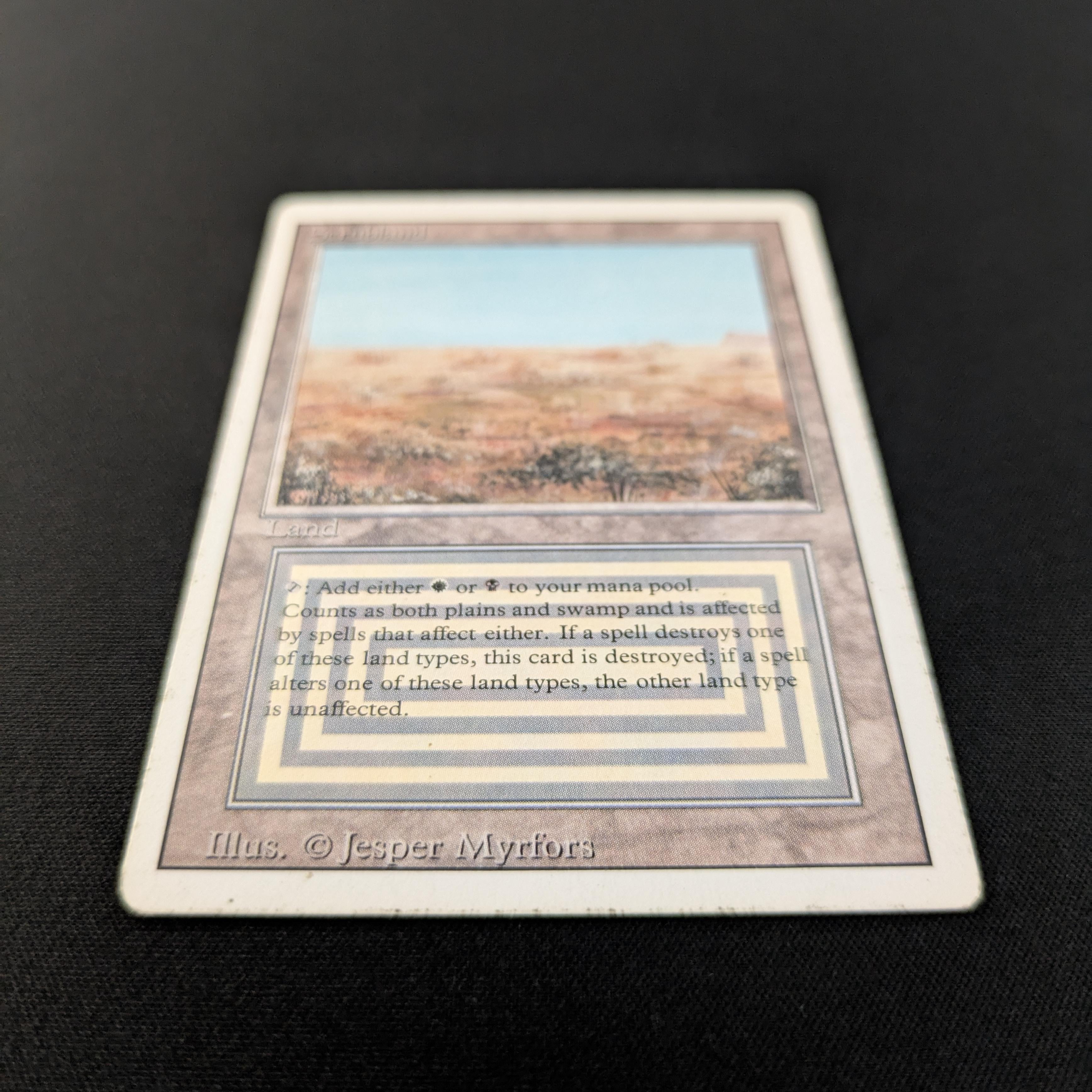 MTG Singles - Scrubland - Revised - 