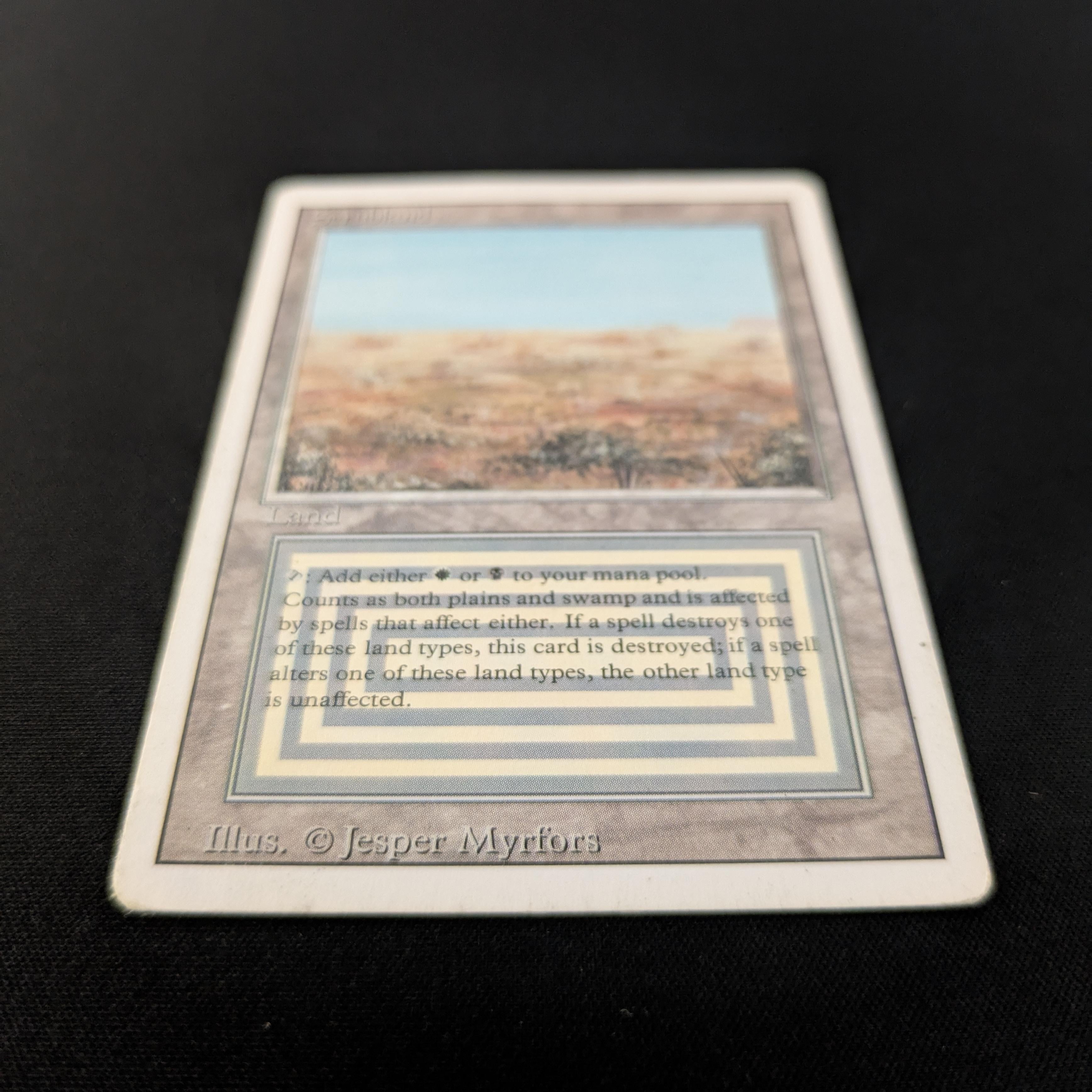 MTG Singles - Scrubland - Revised - 