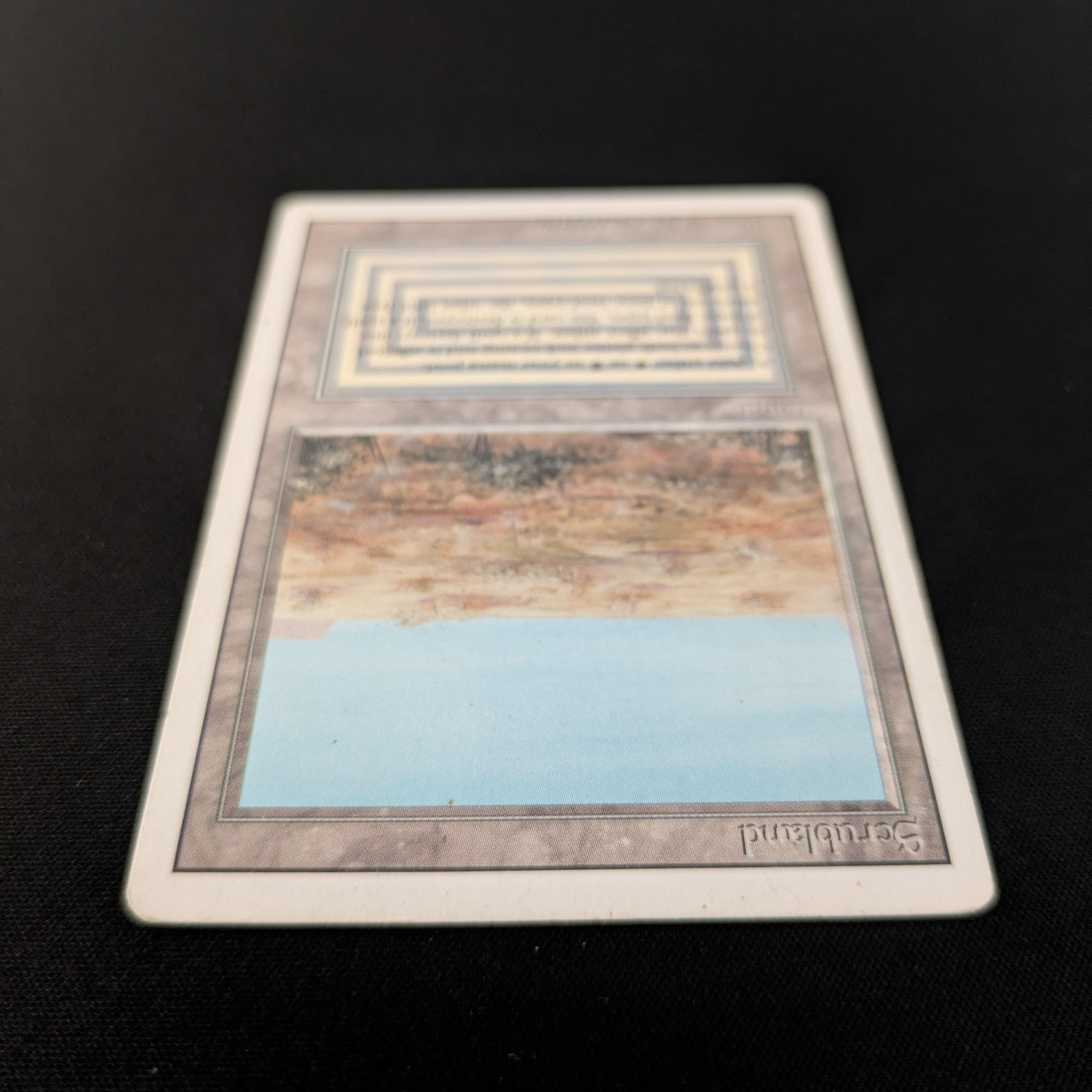 MTG Singles - Scrubland - Revised - 