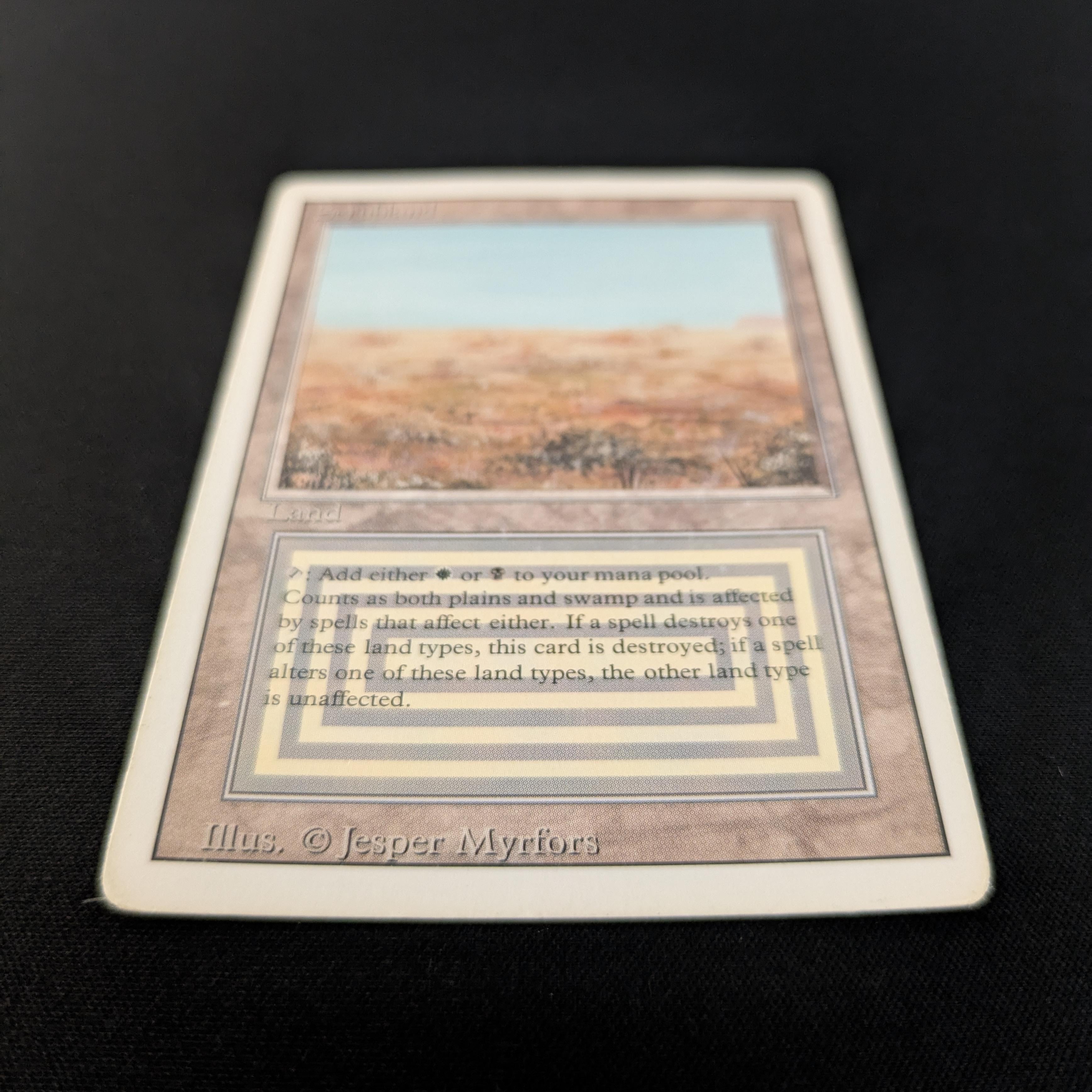 MTG Singles - Scrubland - Revised - 