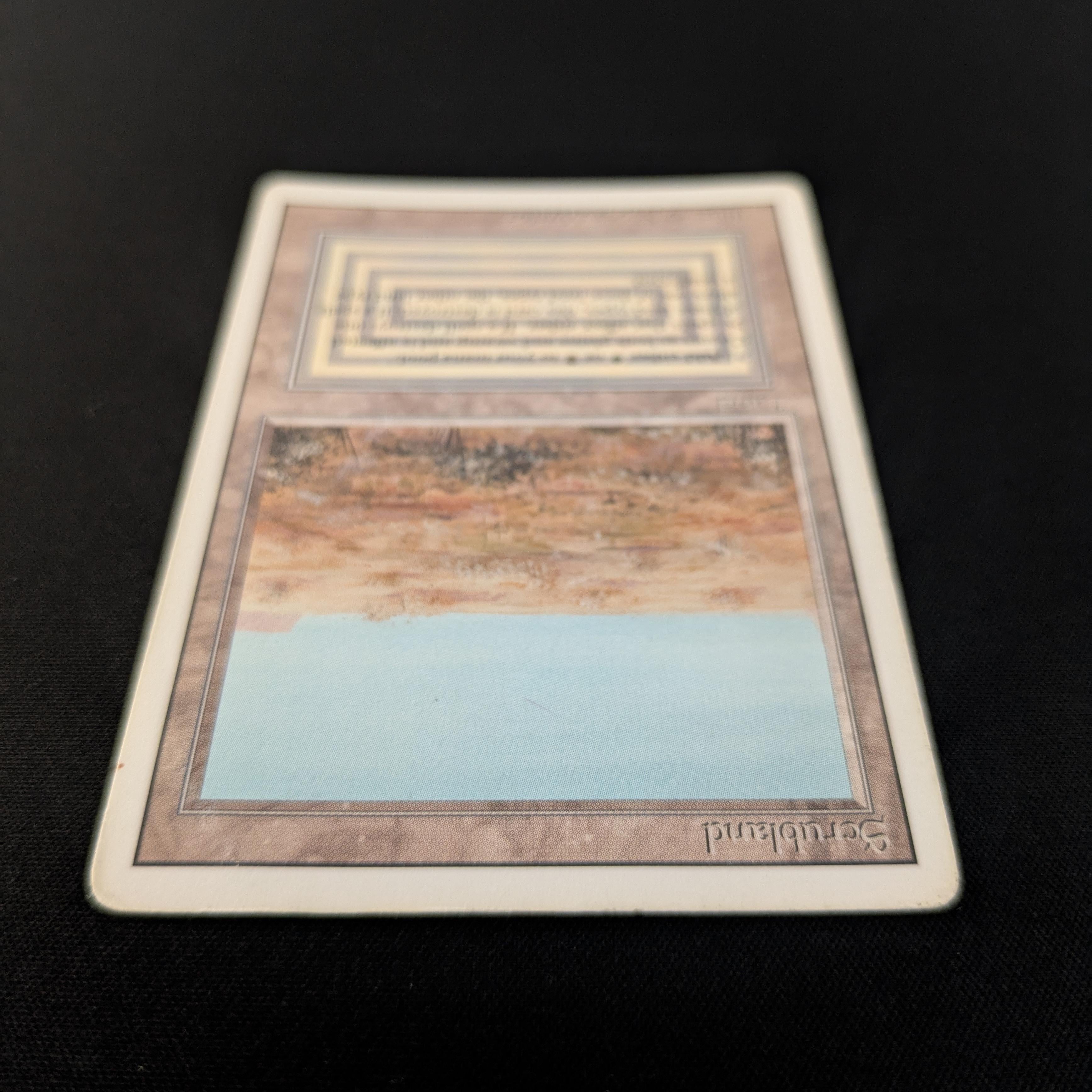 MTG Singles - Scrubland - Revised - 