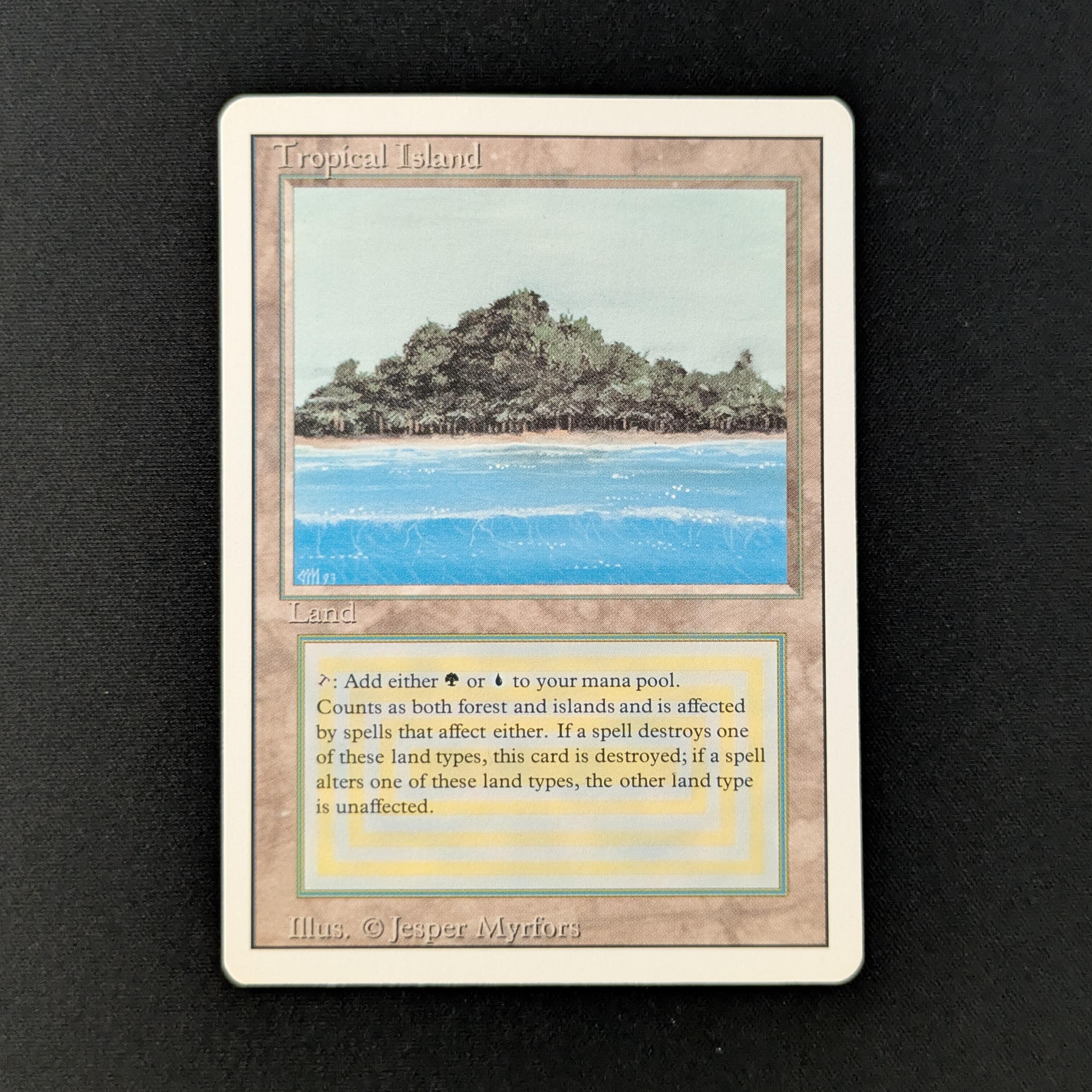 MTG Singles - Tropical Island - Revised - GD - 28141
