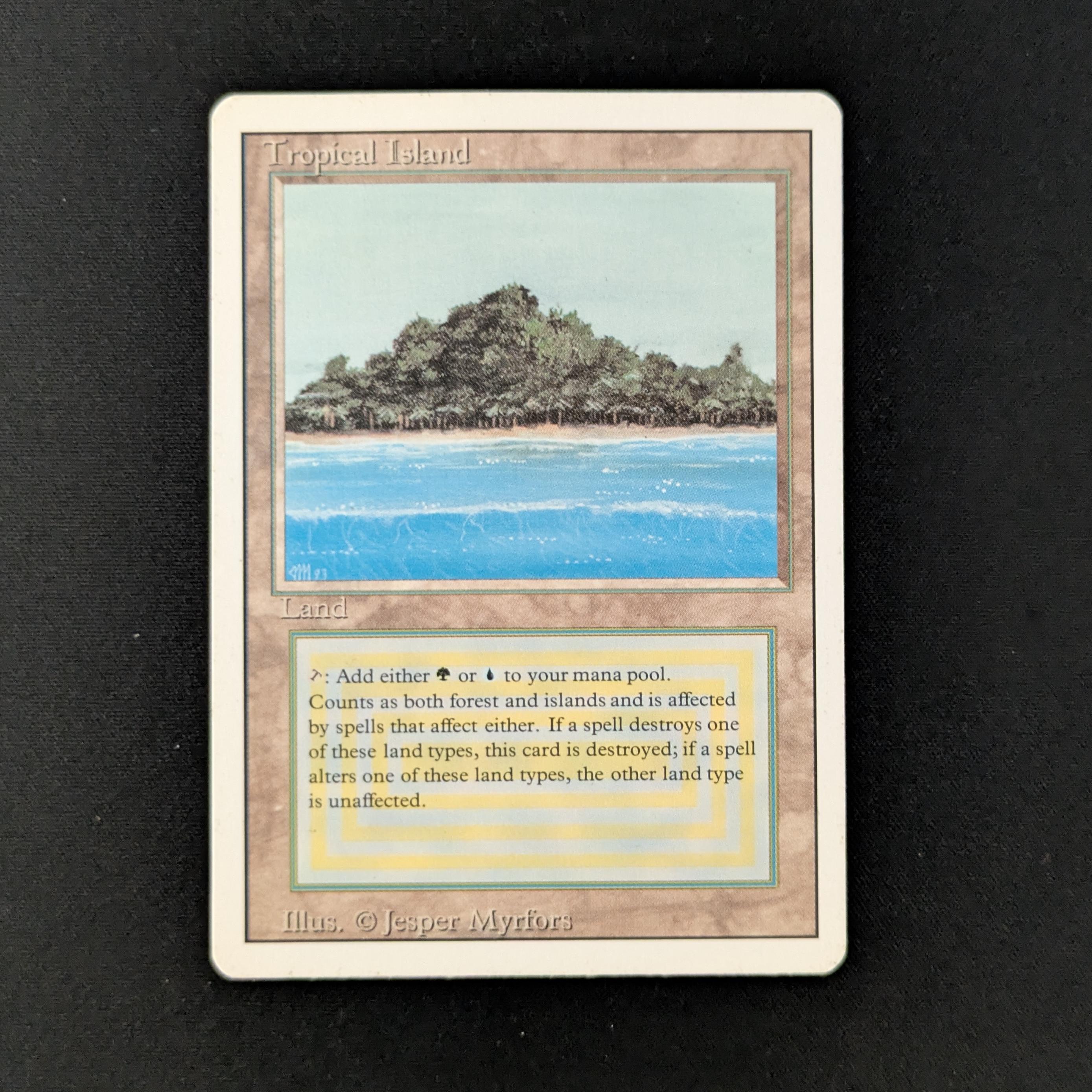 MTG Singles - Tropical Island - Revised - LP - 28143