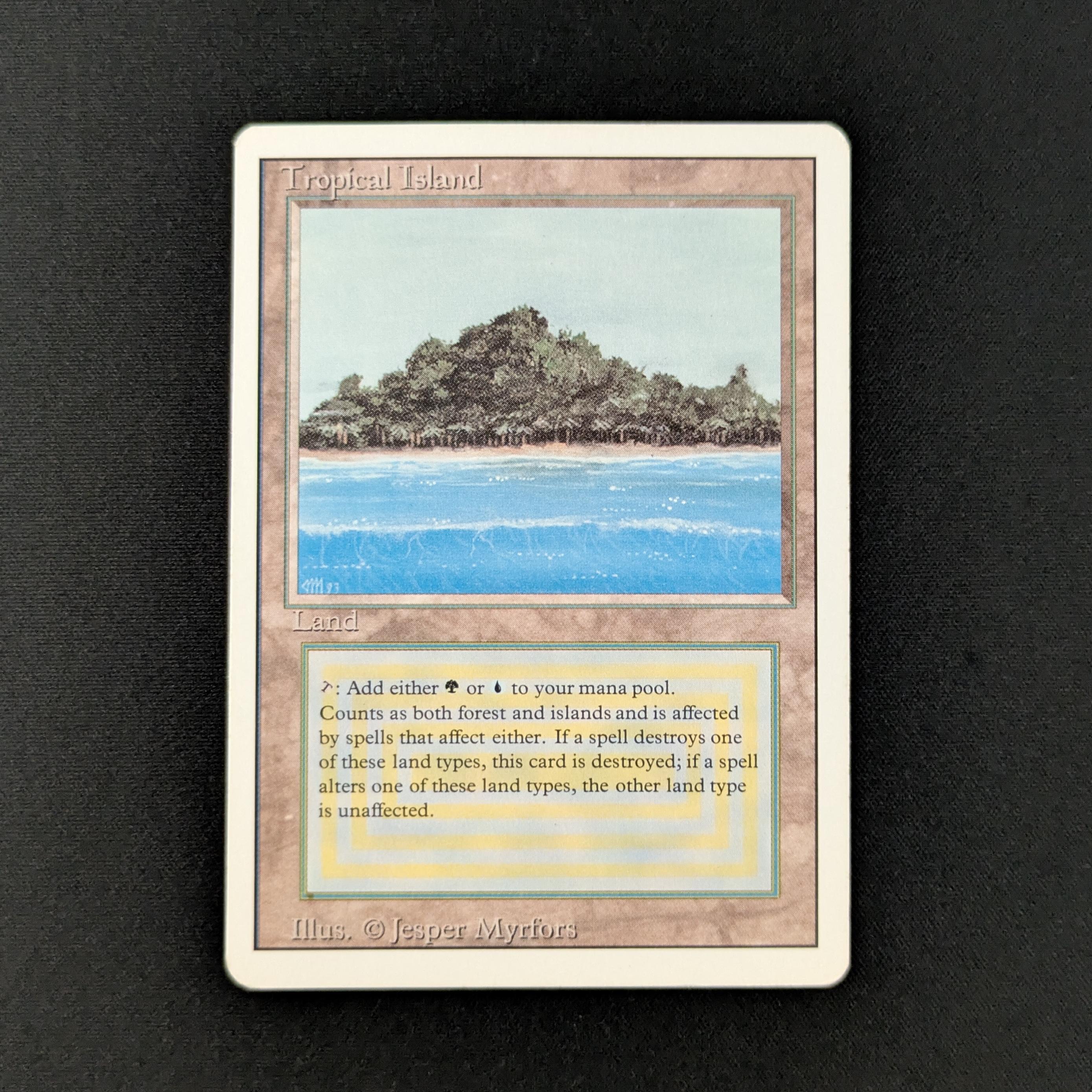 MTG Singles - Tropical Island - Revised - LP - 28144