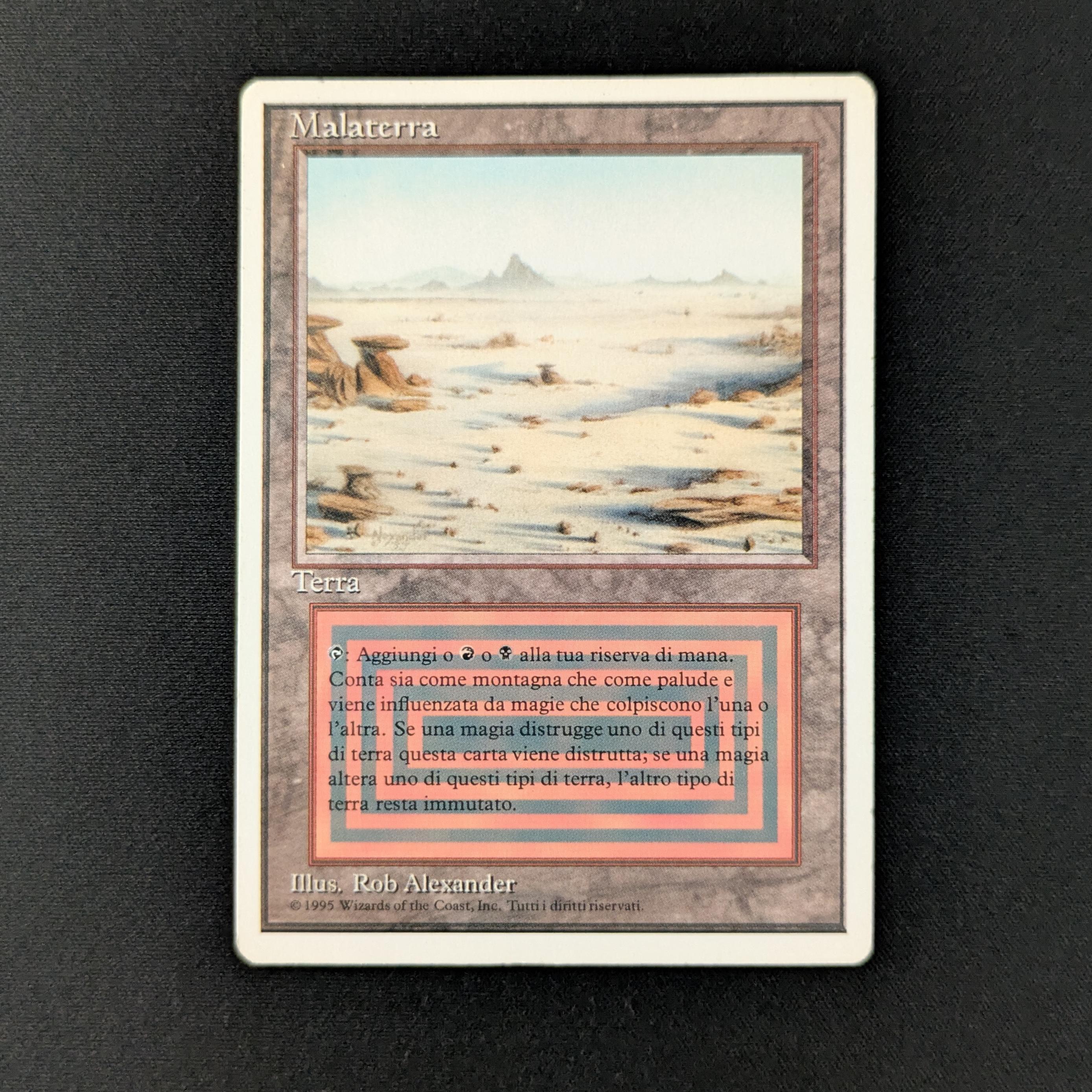 MTG Singles - Badlands - Foreign White Bordered - Italian - LP - 28155