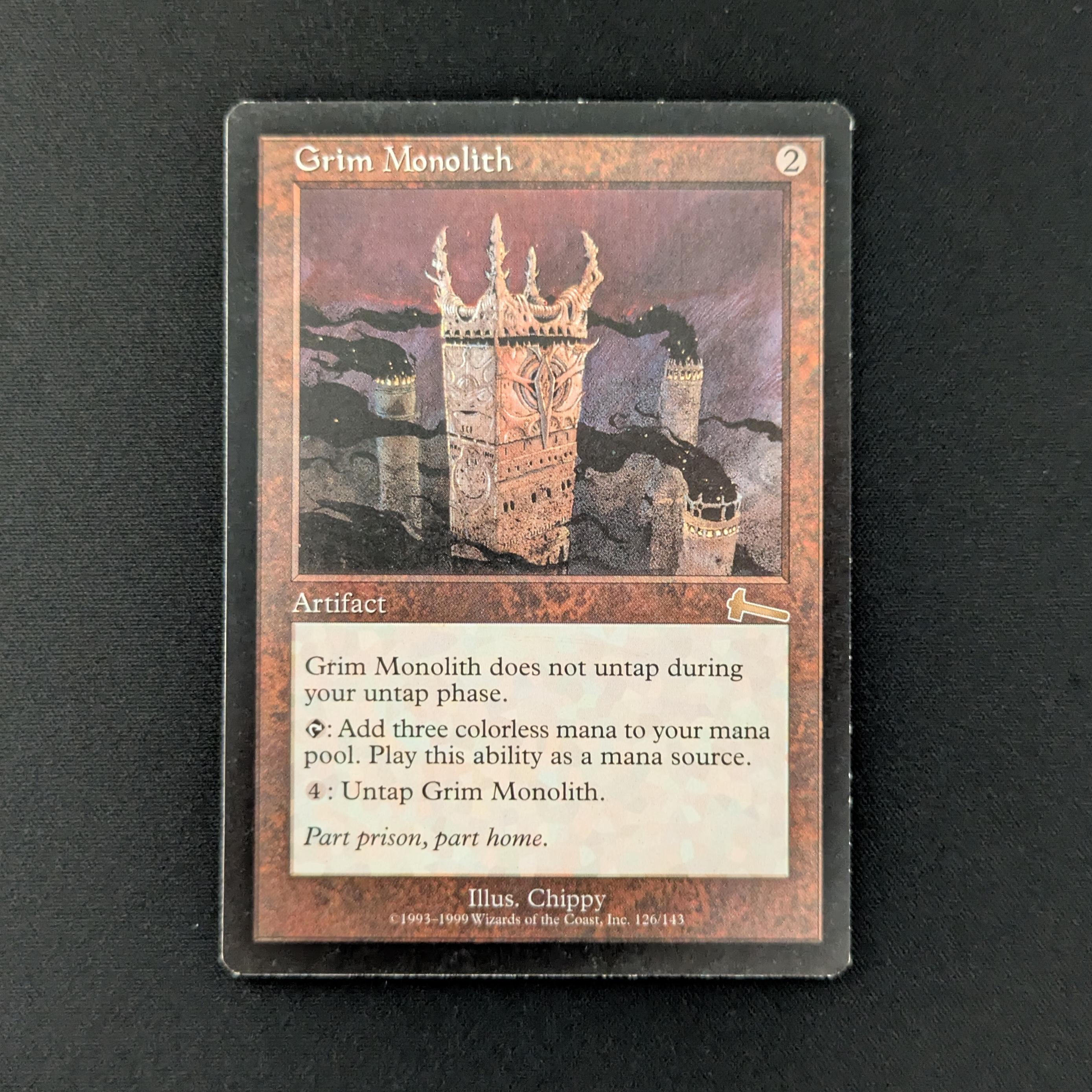 MTG Singles - Grim Monolith - Urza's Legacy - English - GD - 28175