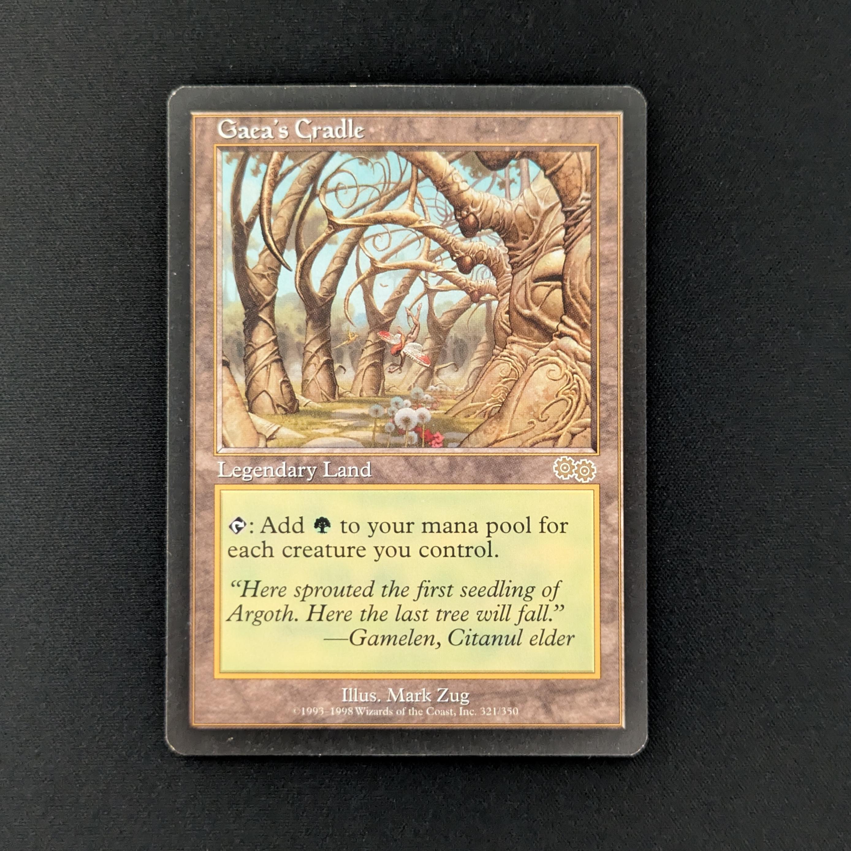 MTG Singles - Gaea's Cradle - Urza's Saga - English - EX - 28182