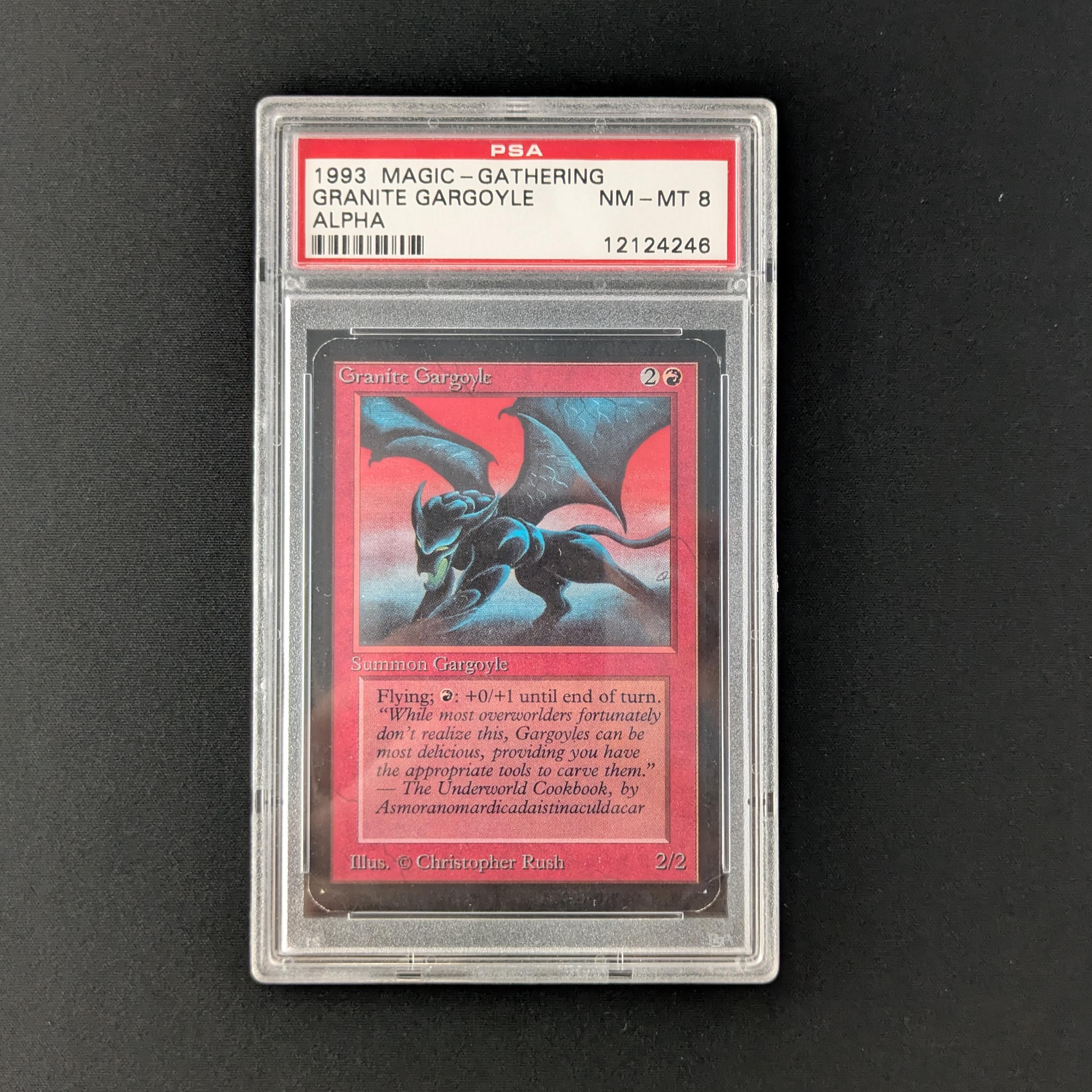 MTG Singles - Granite Gargoyle - Alpha - PSA 8 - 28202