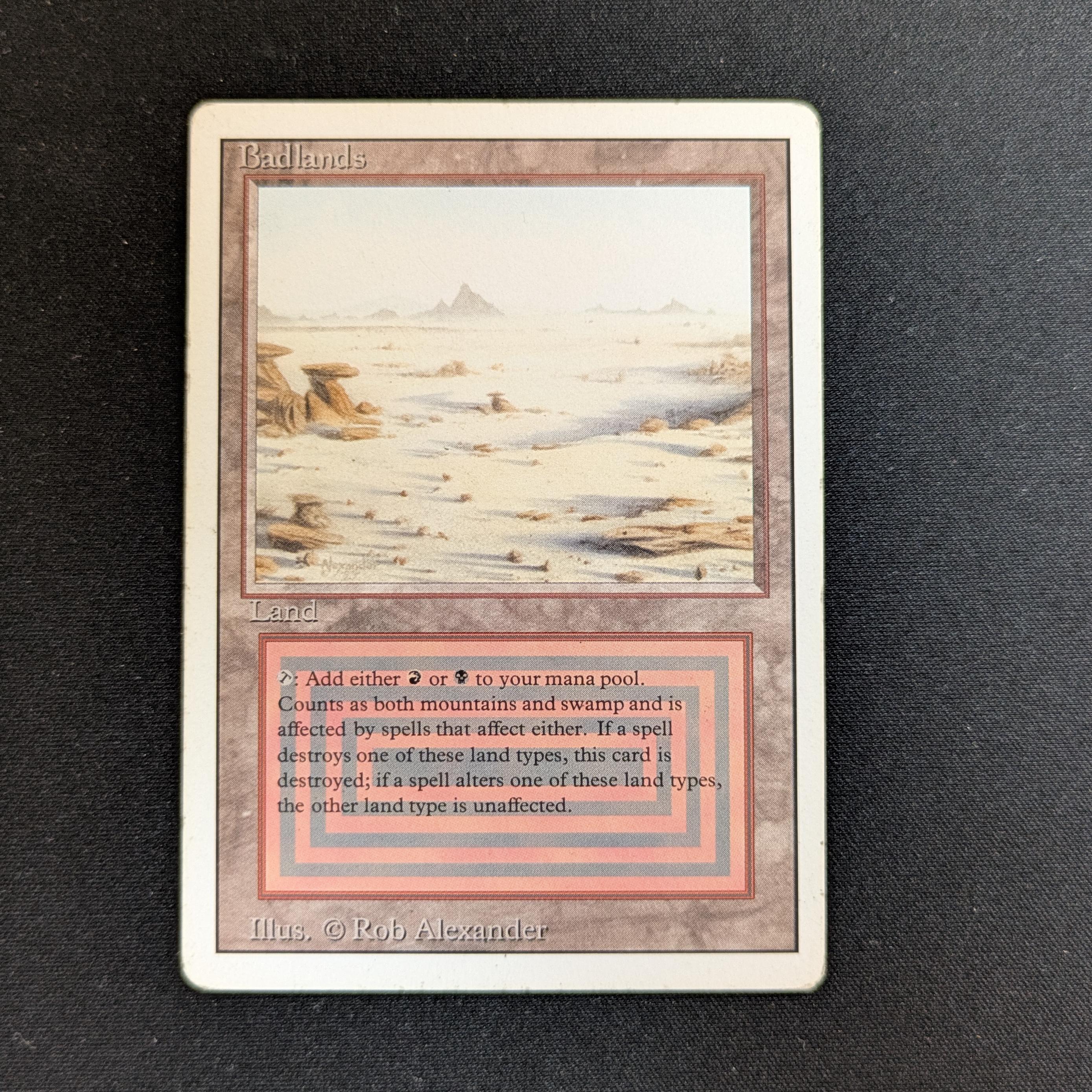 MTG Singles - Badlands - Revised - LP - 28261