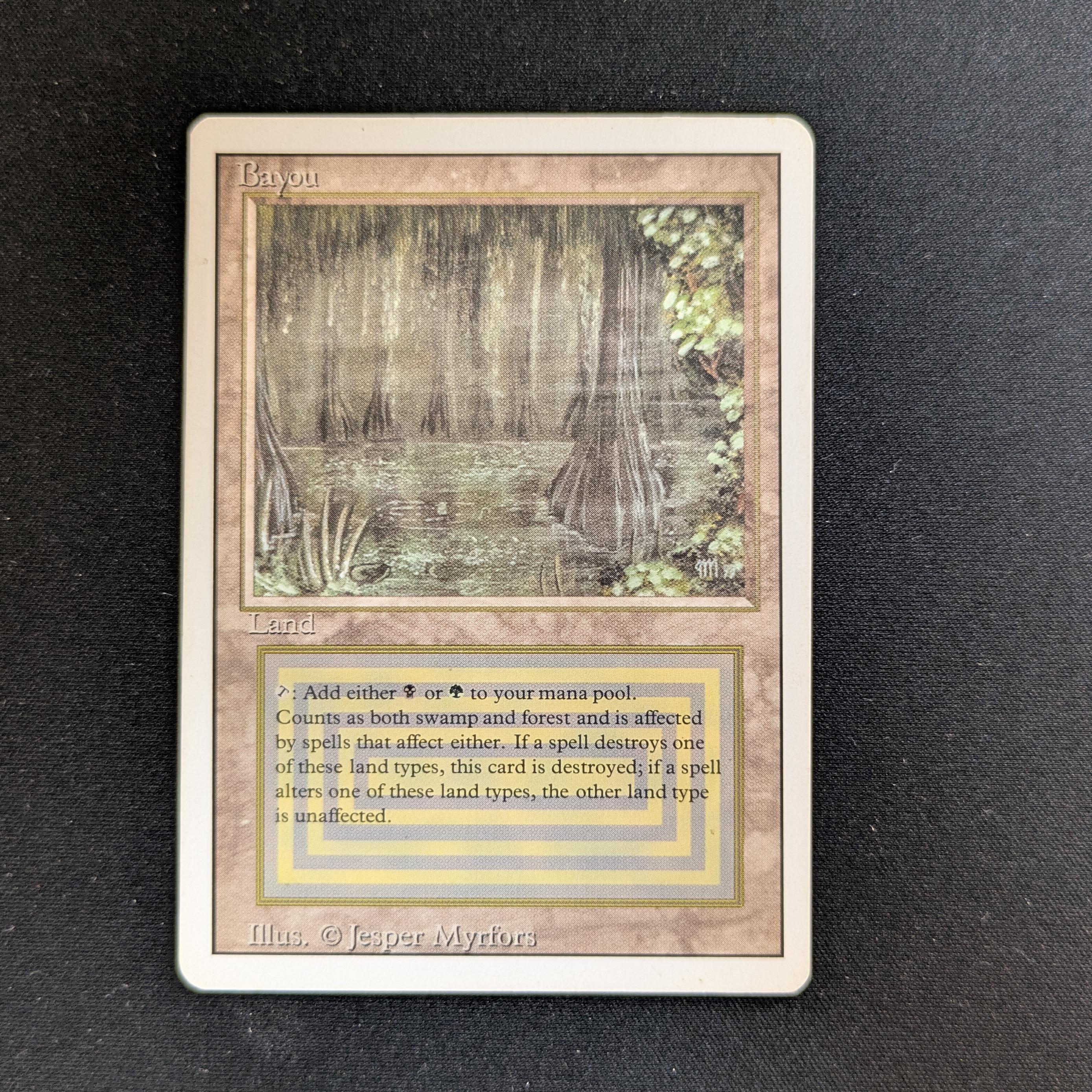 MTG Singles - Bayou - Revised - PL - 28262