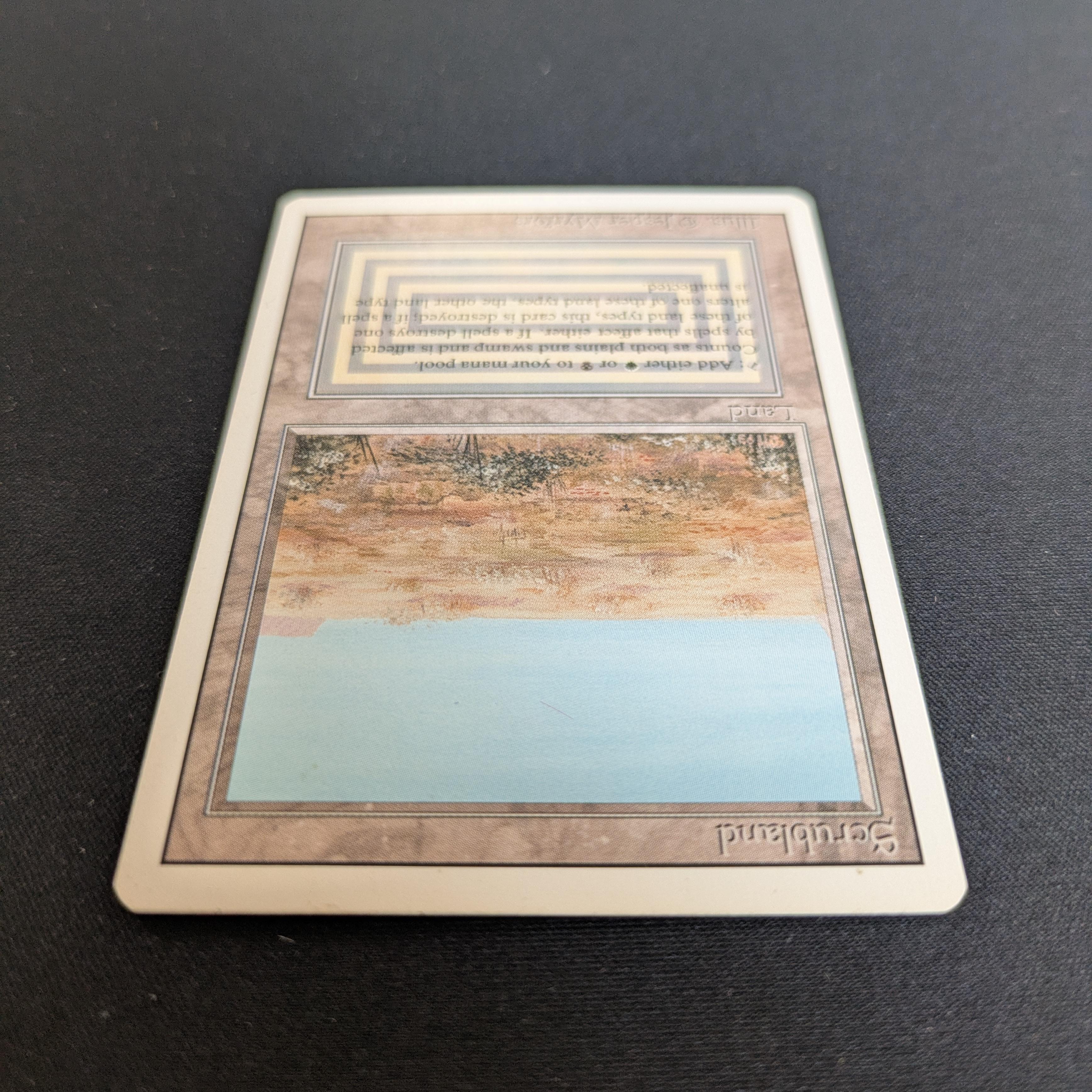 MTG Singles - Scrubland - Revised - 