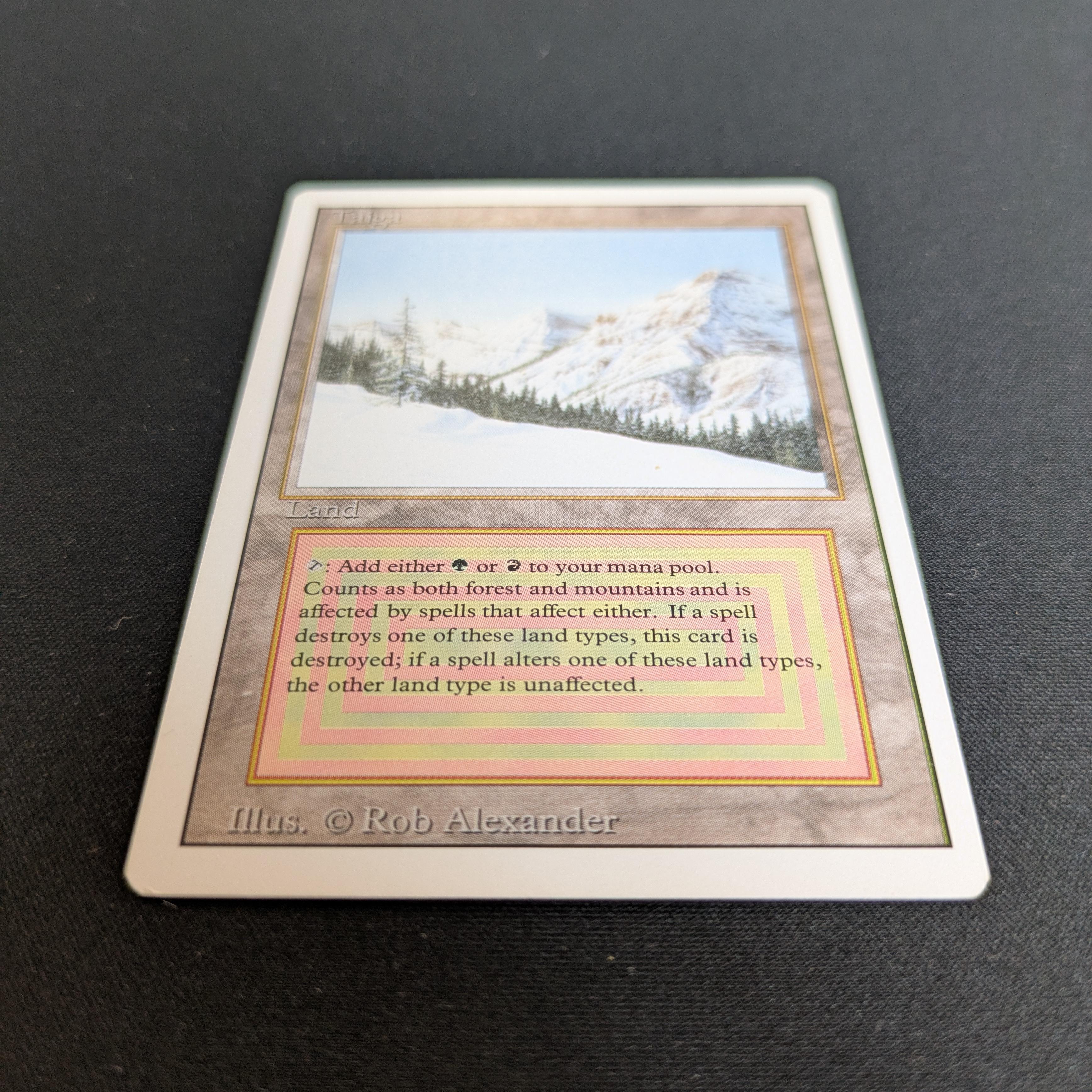 MTG Singles - Taiga - Revised - 