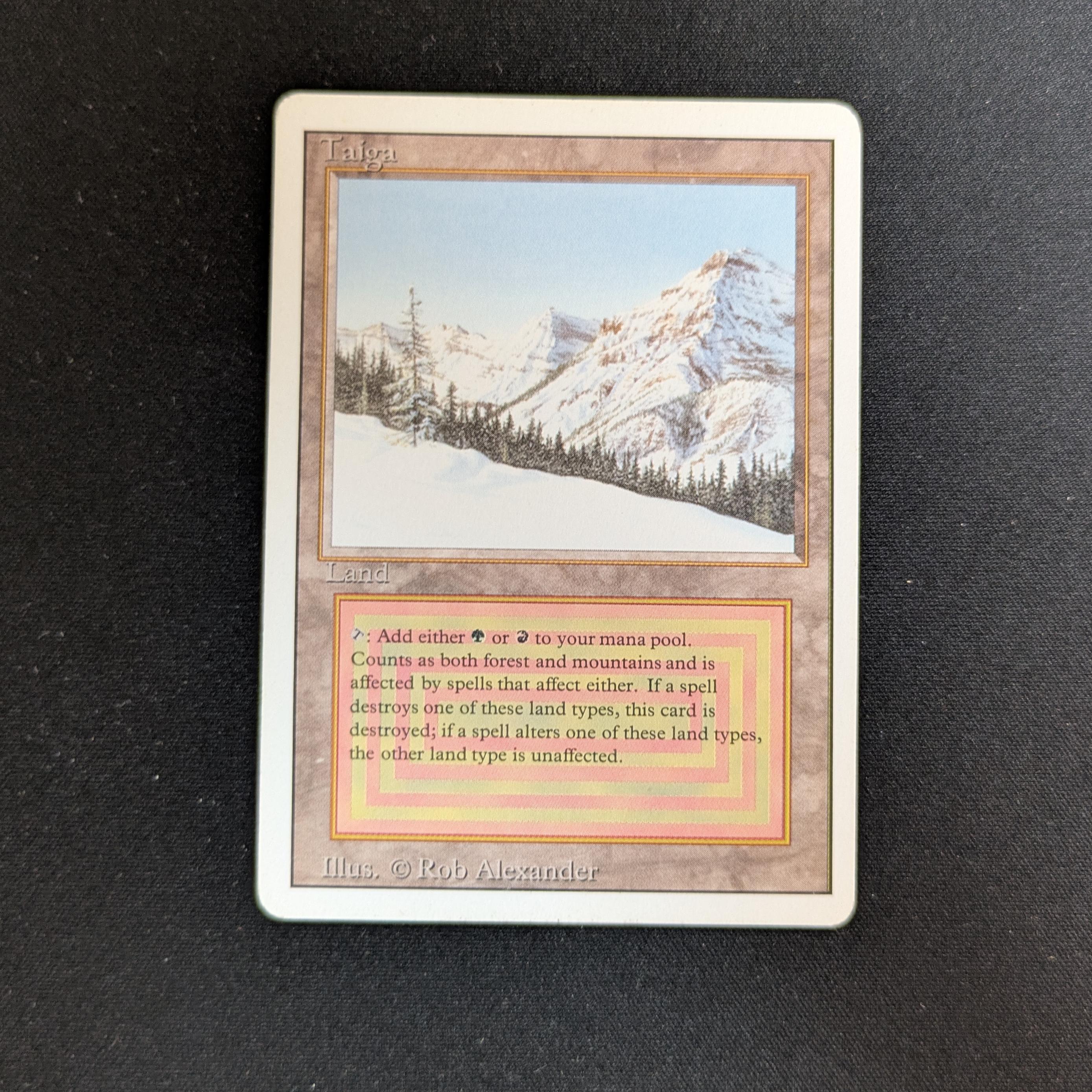 MTG Singles - Taiga - Revised - 