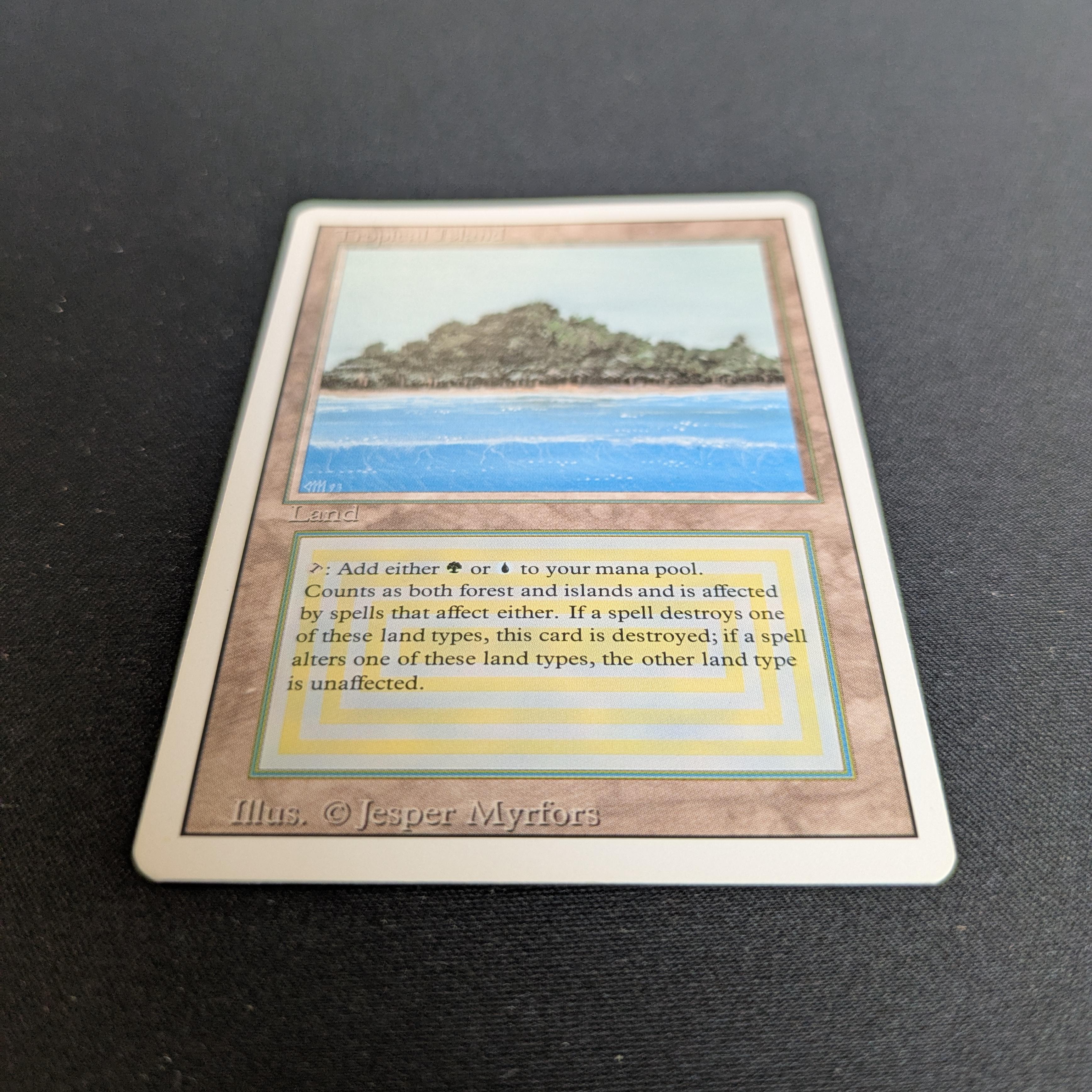 MTG Singles - Tropical Island - Revised - 