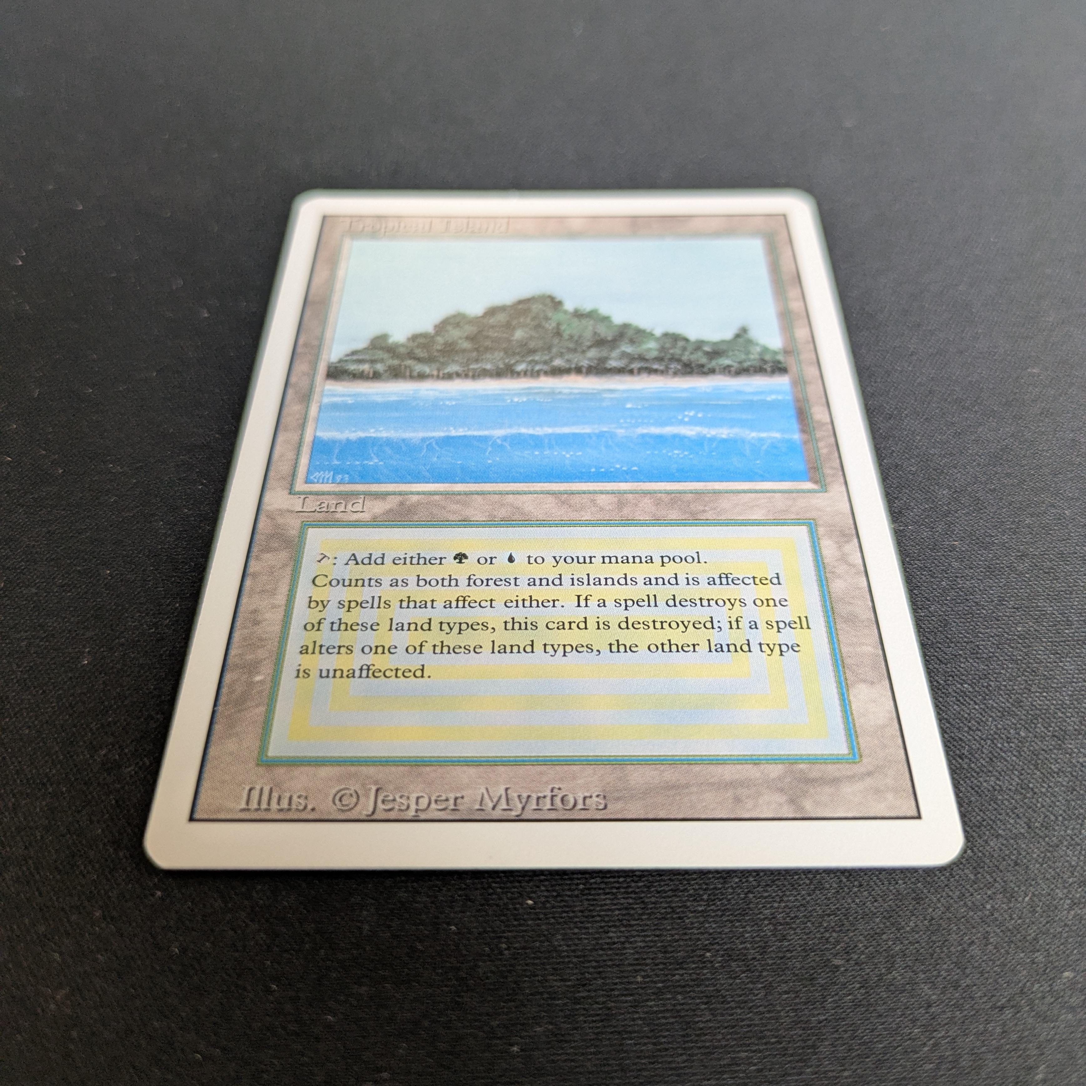 MTG Singles - Tropical Island - Revised - 