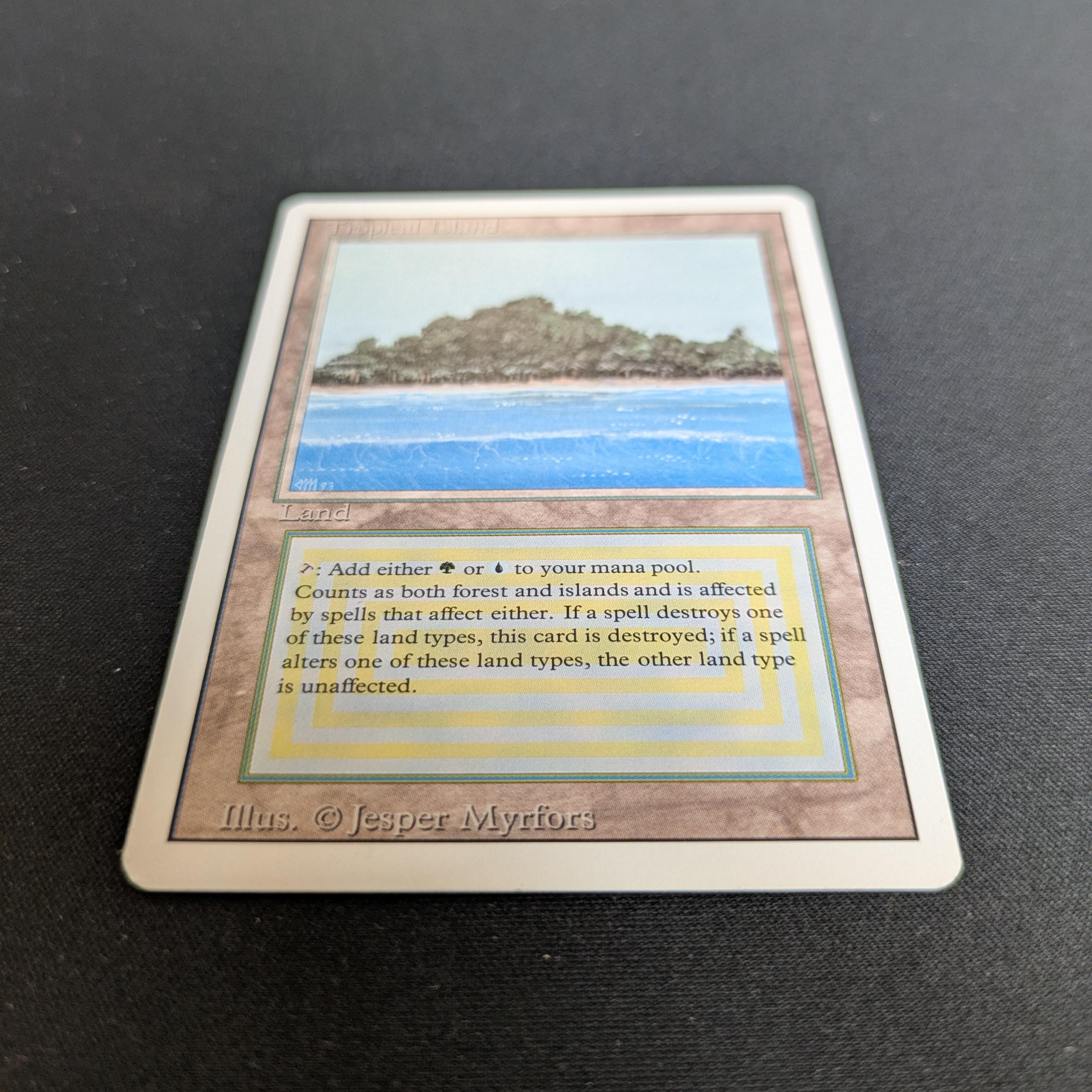 MTG Singles - Tropical Island - Revised - 